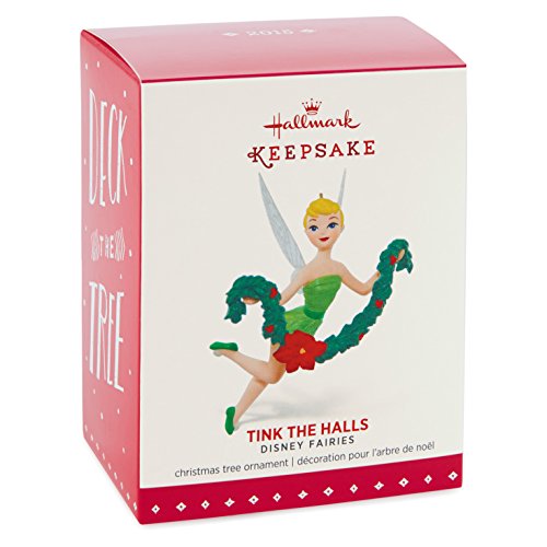 Hallmark Keepsake Ornament: Disney Fairies Tink the Halls Tinker Bell