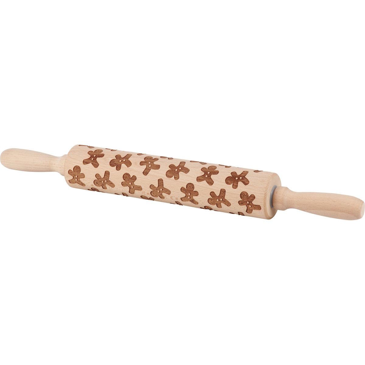 Gingerbread Men Large Rolling Pin