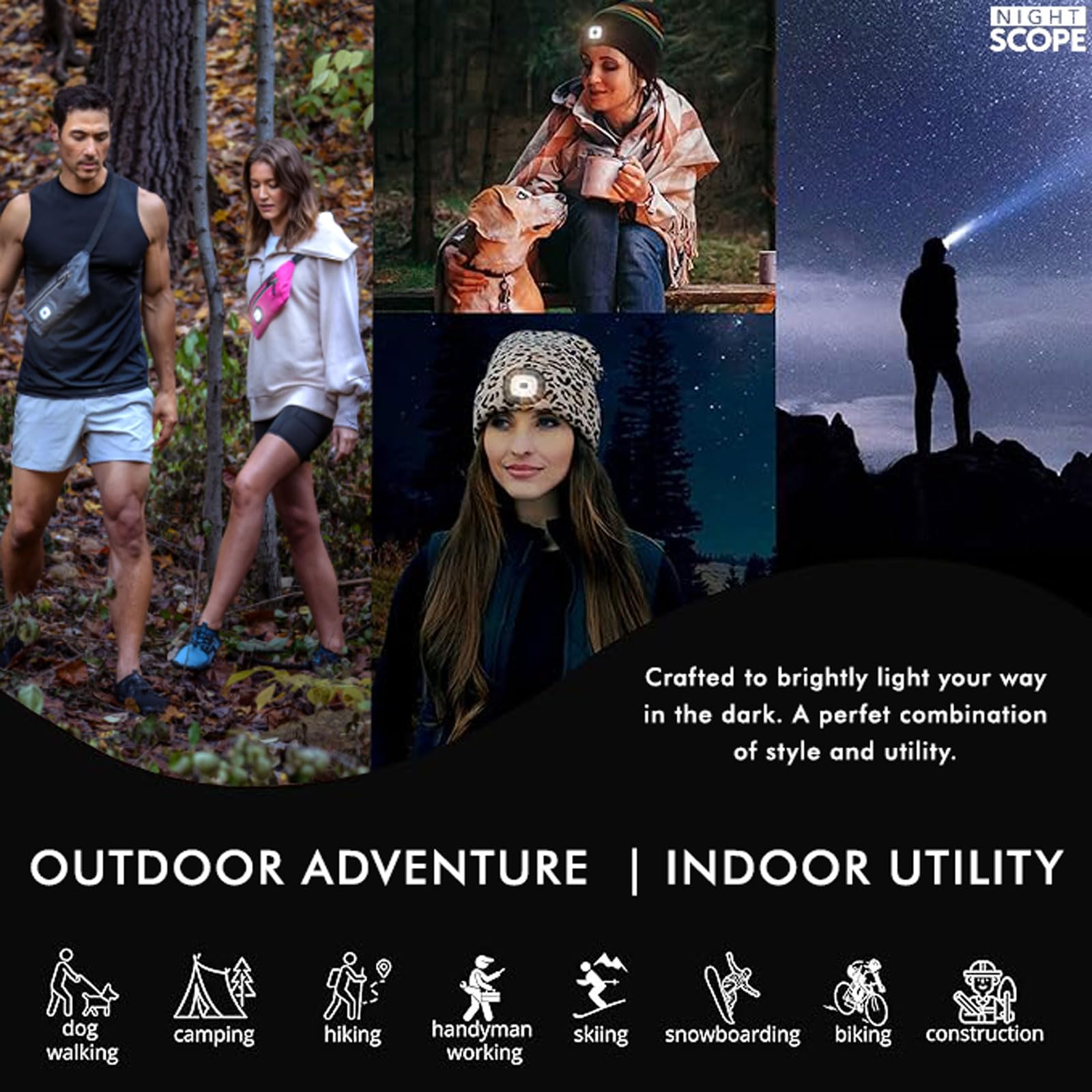 Night Scope Reflective Sling/Fanny Pack