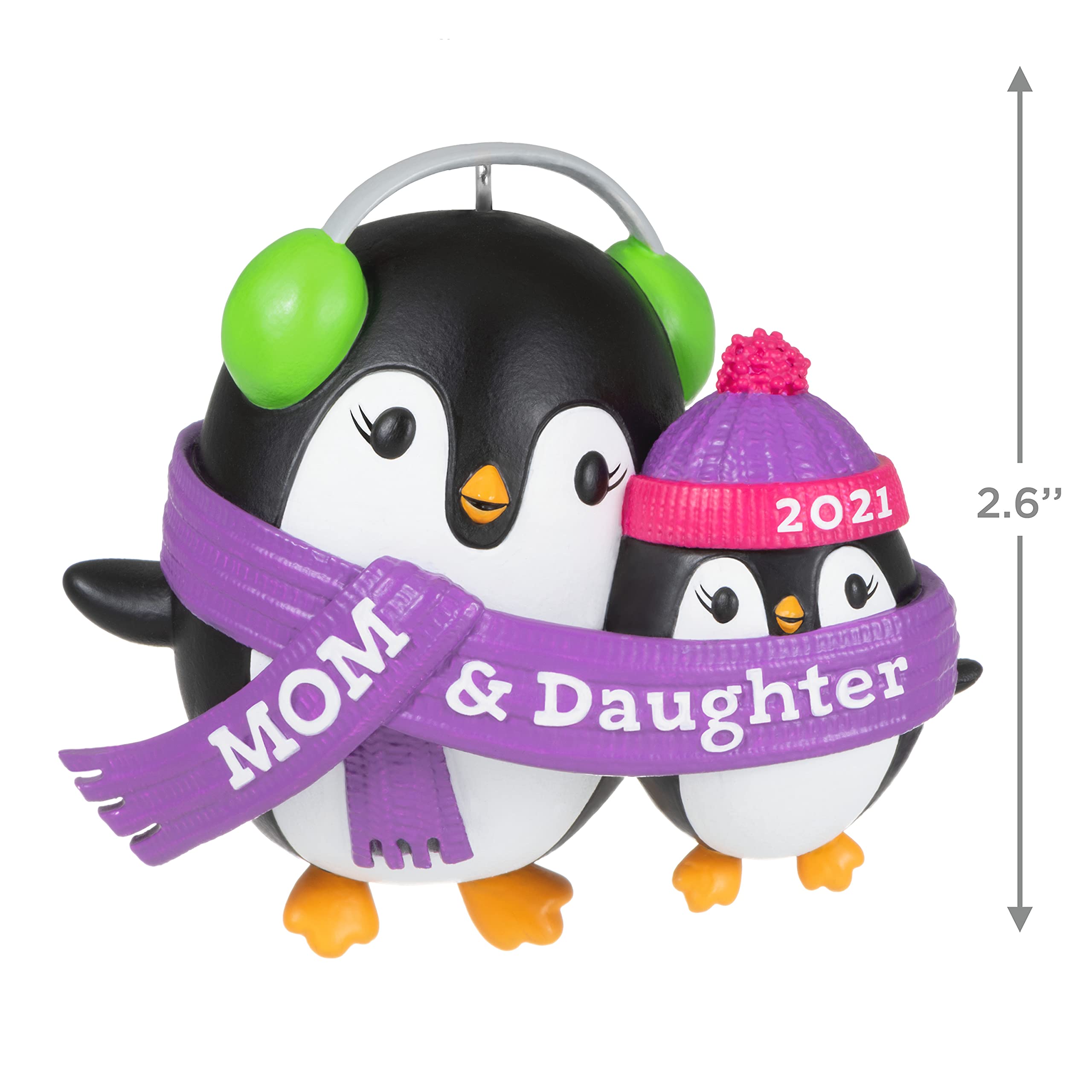 Mom & Daughter Penguins Hallmark Keepsake Christmas Ornament 2021
