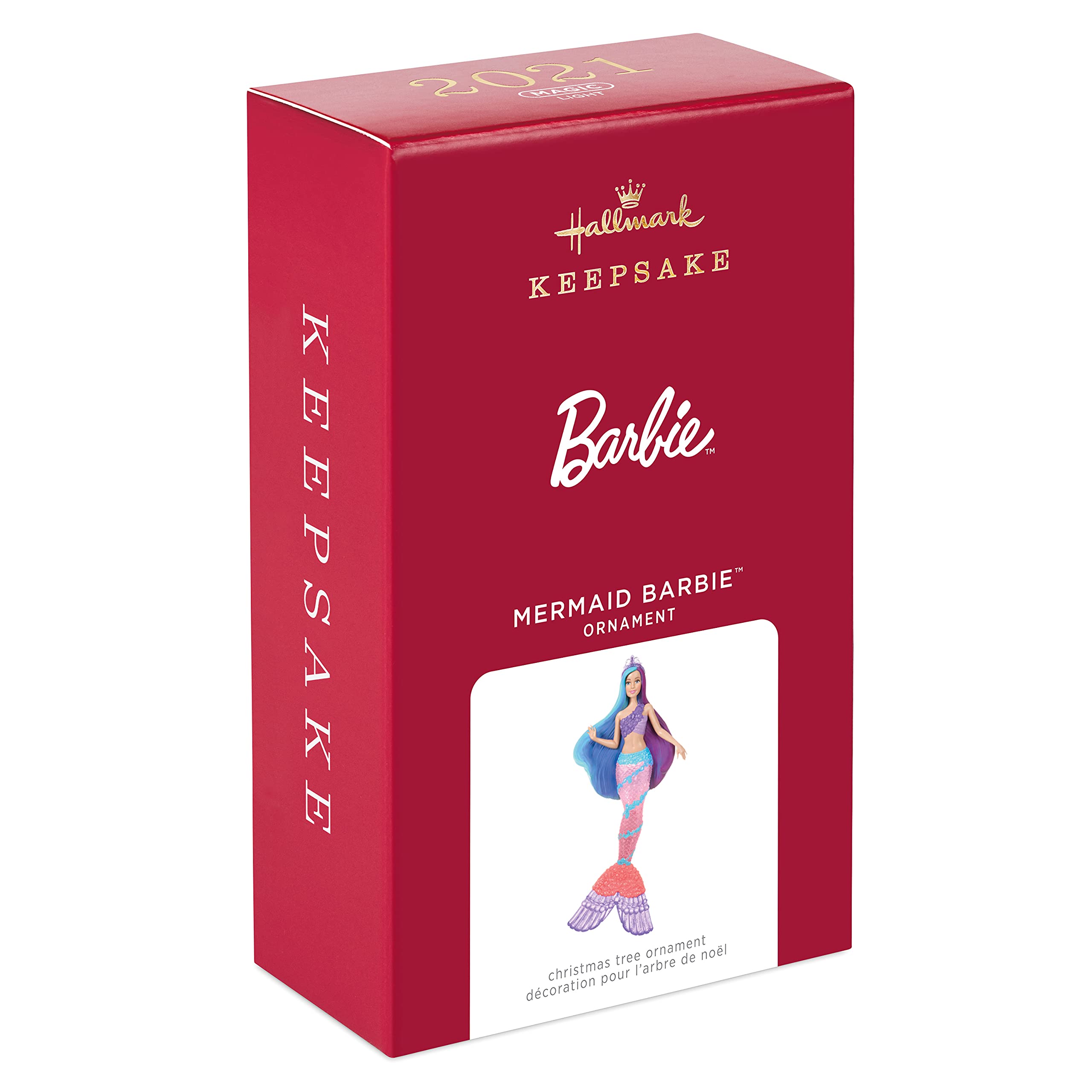 Mermaid Barbie Hallmark Keepsake Christmas Ornament 2021