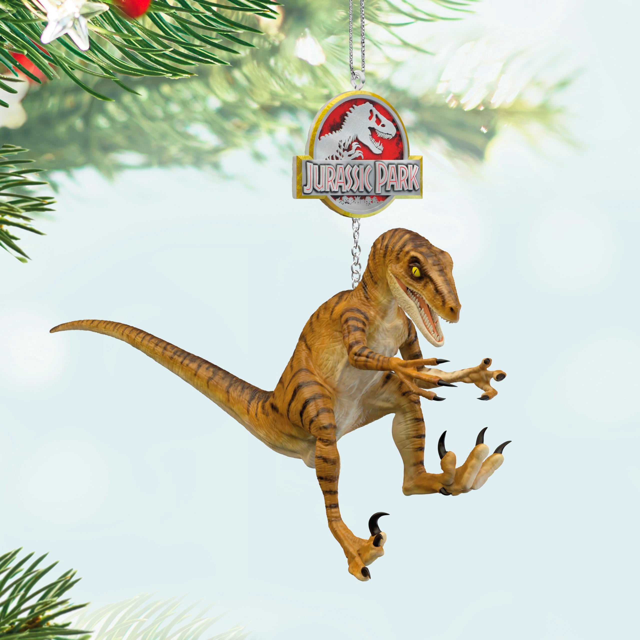 "Clever Girl..." Jurassic Park 2025 Hallmark Keepsake Christmas Ornament