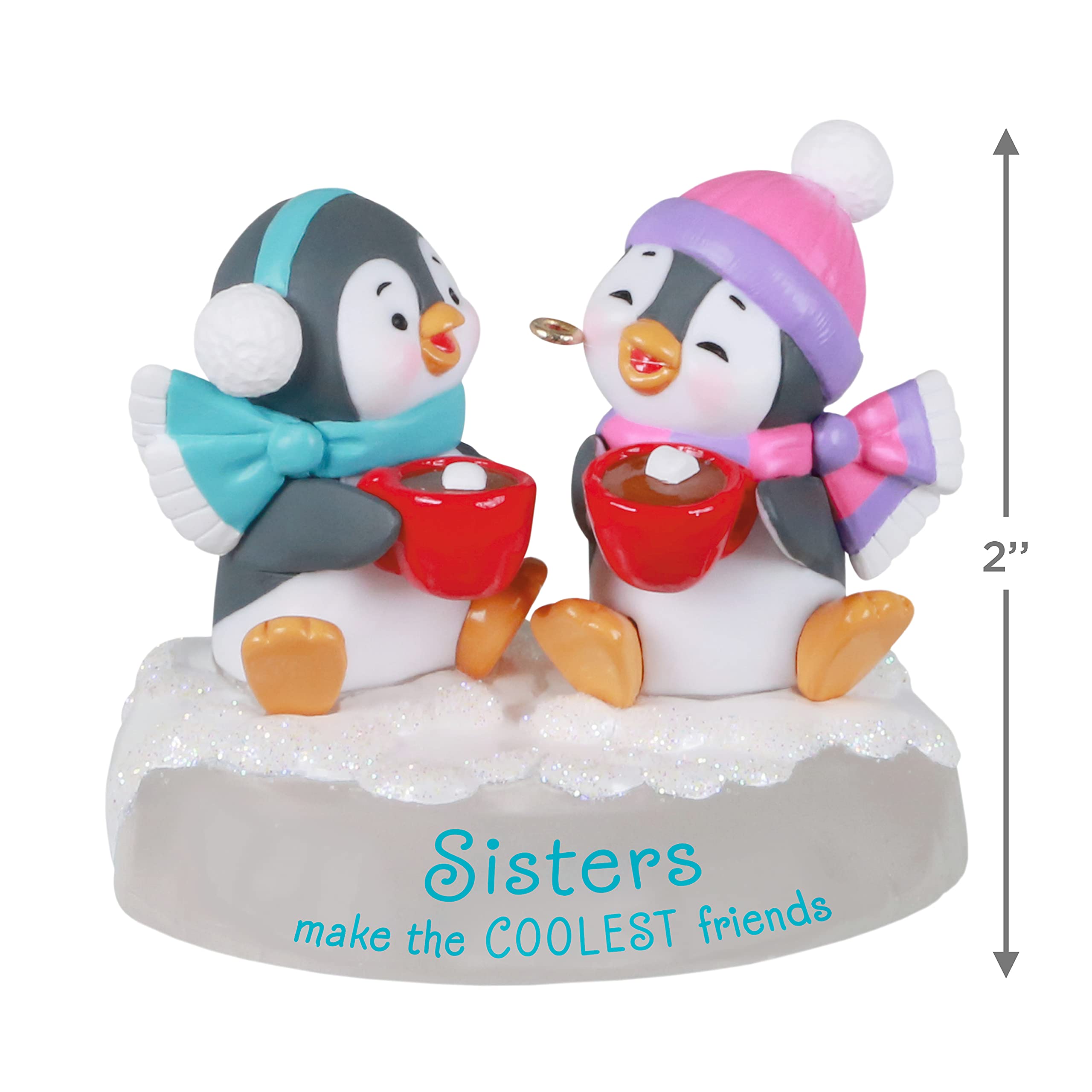 Sisters and Friends Penguins Hallmark Keepsake Christmas Ornament 2021