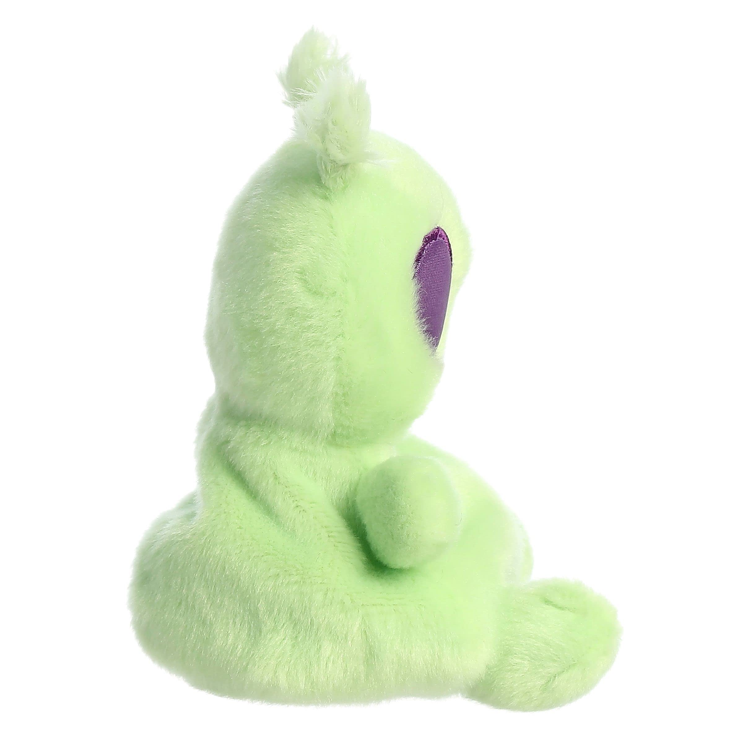 Aurora® Adorable Palm Pals™ Ross Alien™ Stuffed Animal - Pocket-Sized Play - Collectable Fun - Green 5 Inches