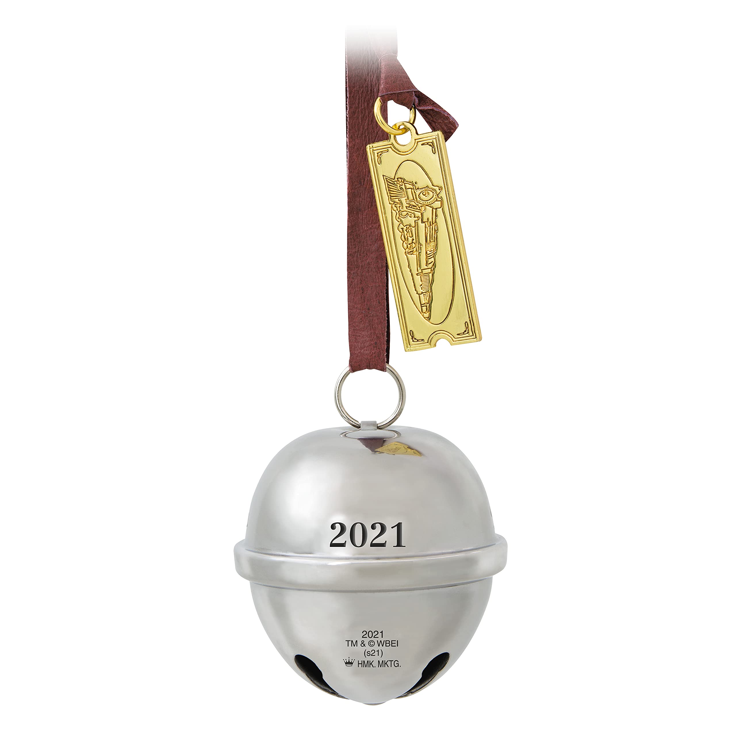 The Polar Express Santa's Sleigh Bell 2023 Hallmark Keepsake Christmas Ornament