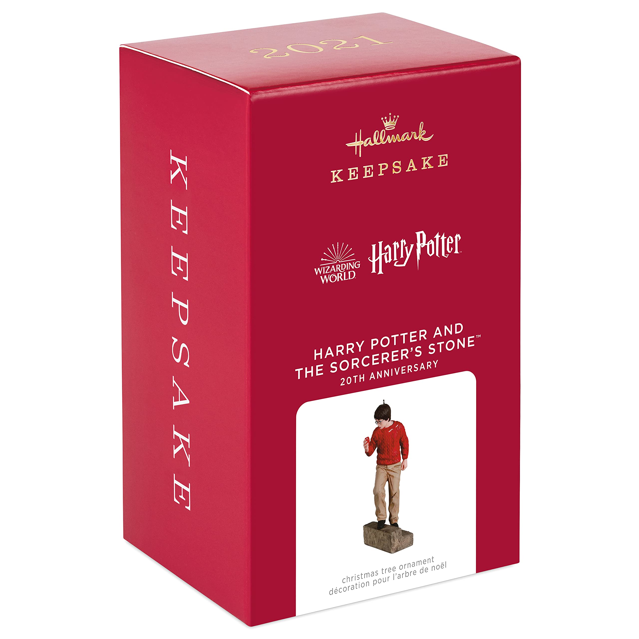 Hallmark Keepsake 2022, Miniature Harry Potter The Wizarding World Mini Set with Tabletop Tree, Ornaments, Tree Topper