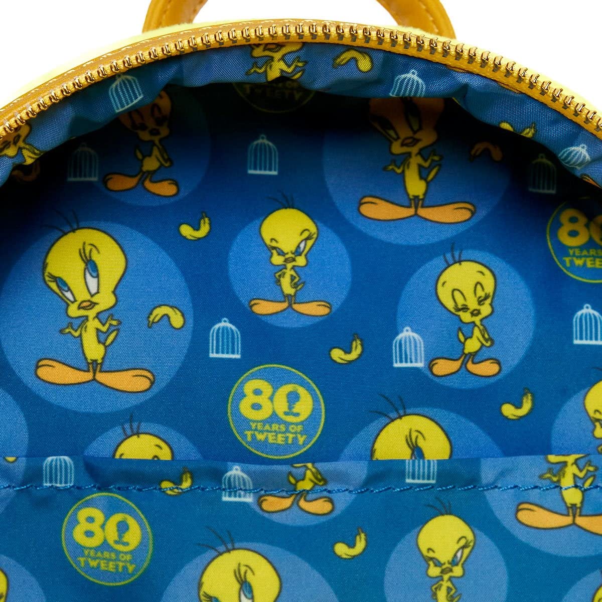 Loungefly Looney Tunes Tweety Plush Mini Backpack Yellow