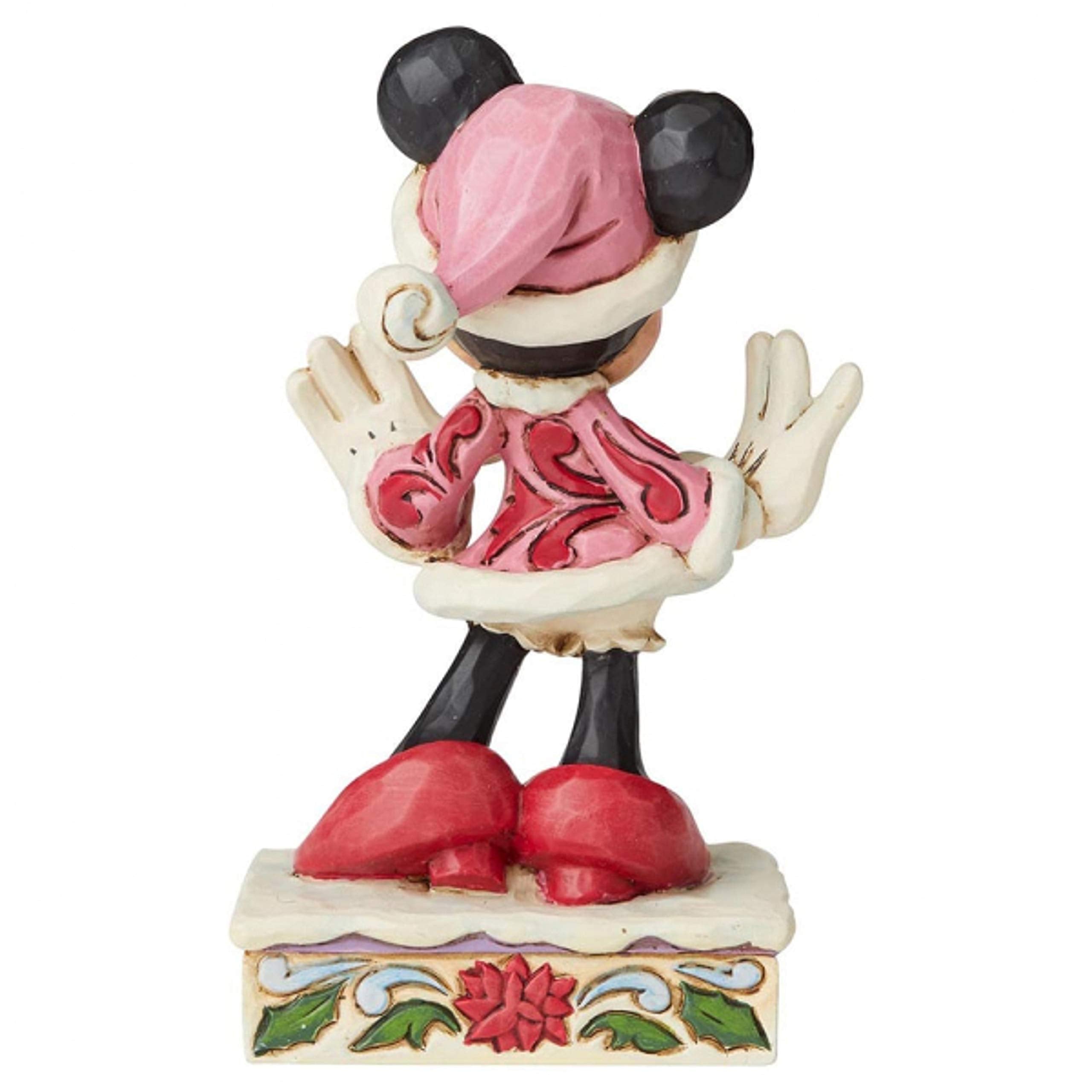 Enesco Disney Traditions by Jim Shore Minnie Christmas Personality