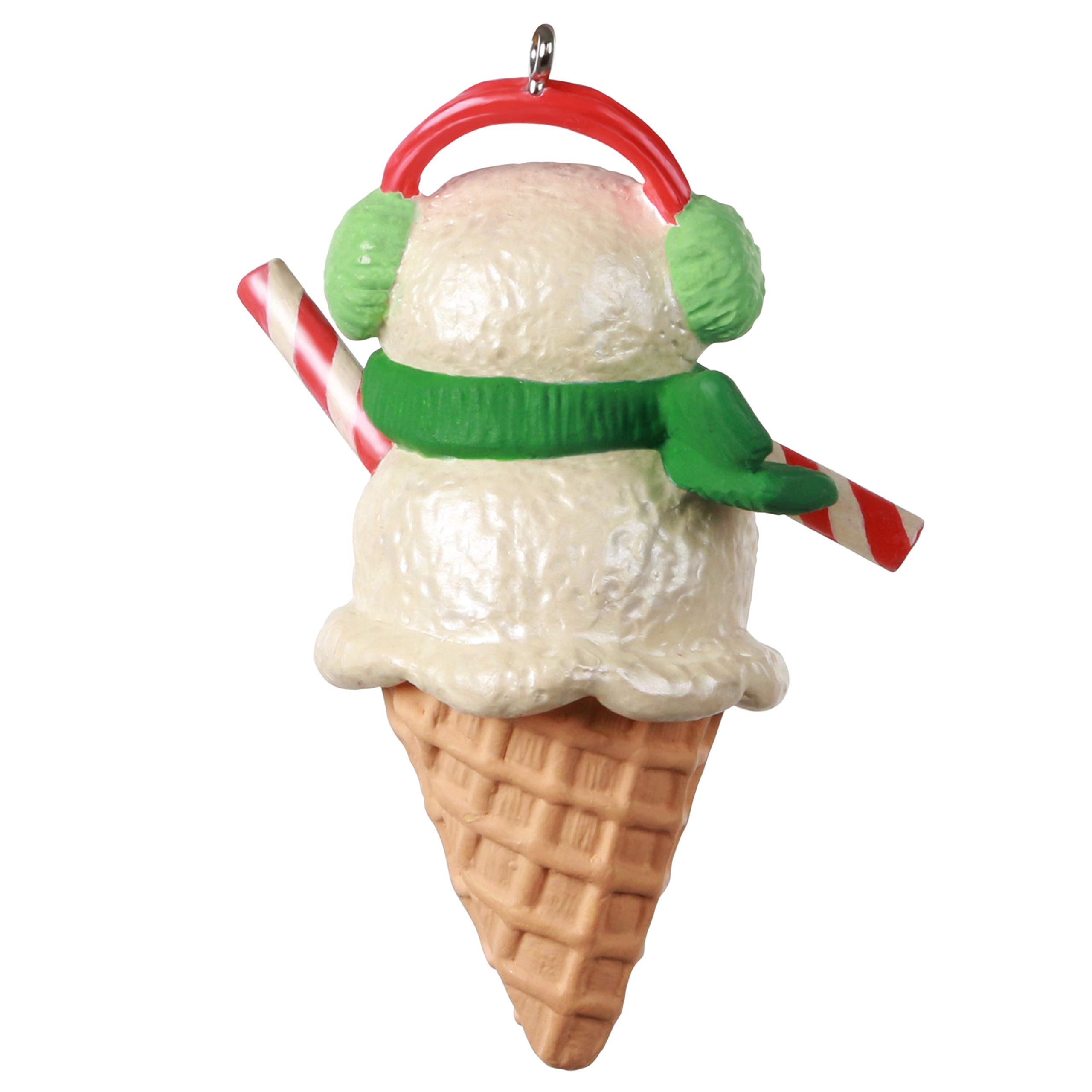 Hallmark Keepsake Christmas Ornament 2020 Year-Dated, Daughters are Sweet Snow Girl Ice Cream Cone