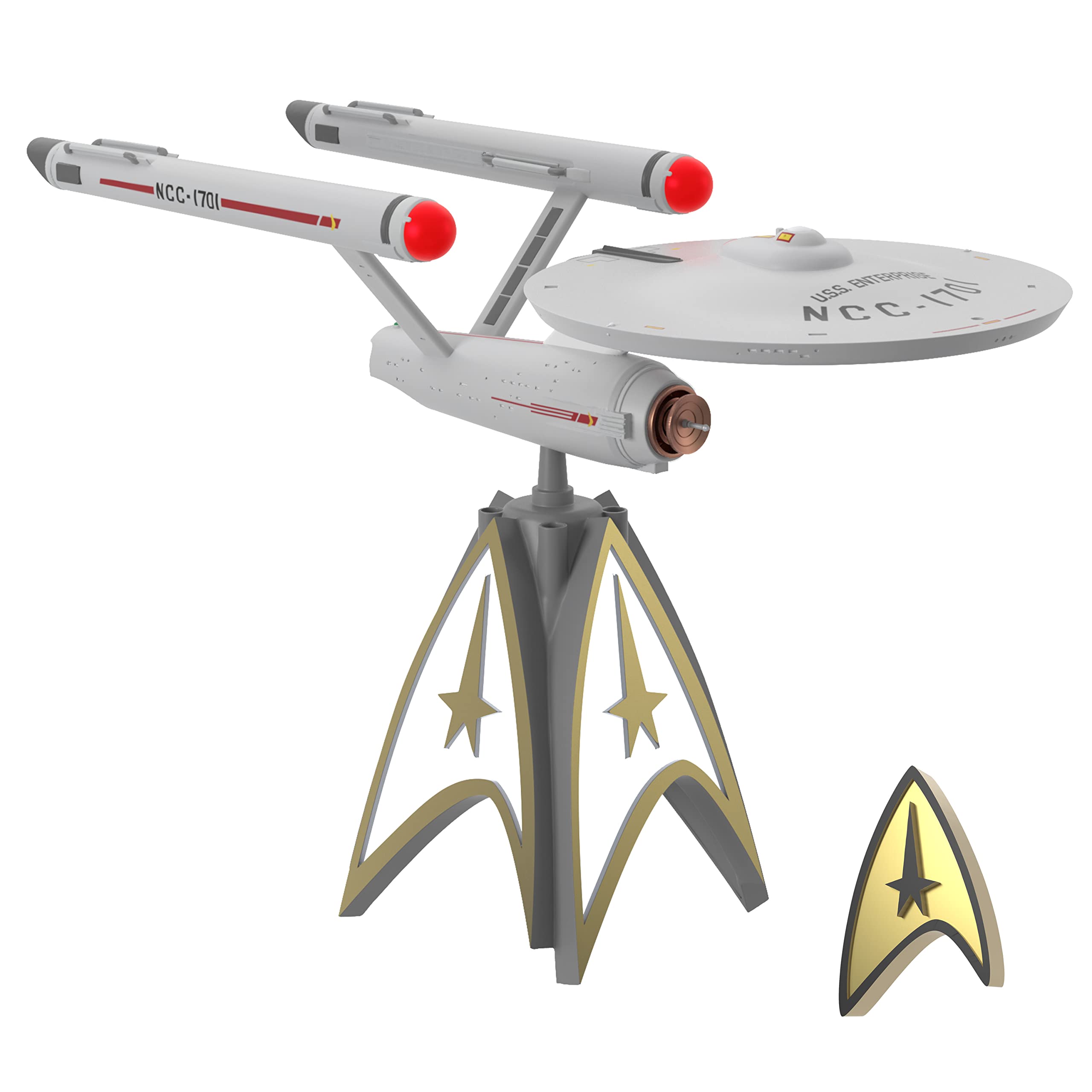 Star Trek U.S.S. Enterprise Musical Tree Topper Hallmark Keepsake