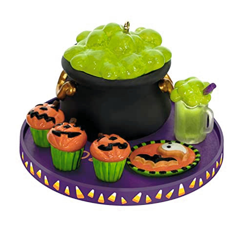 Hallmark Keepsake Halloween Ornament 2023, Season's Treatings Halloween Party 2023