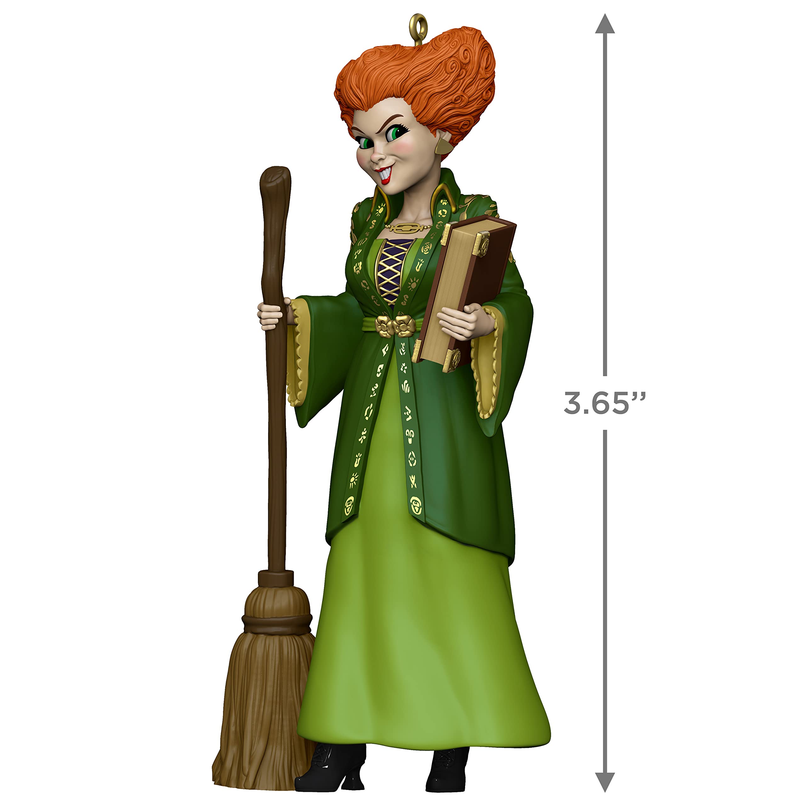 Hallmark Keepsake Halloween Ornament 2023, Disney Hocus Pocus Winifred Sanderson, Gifts for Disney Fans