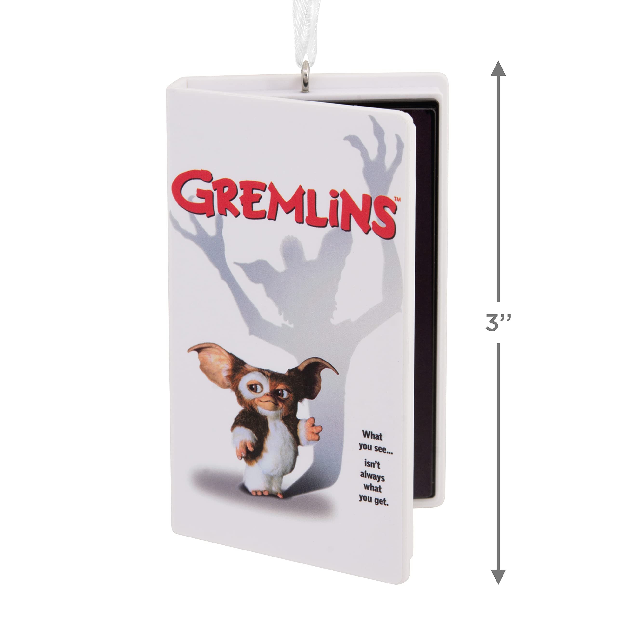 Hallmark Gremlins Retro Video Cassette Case Christmas Ornament