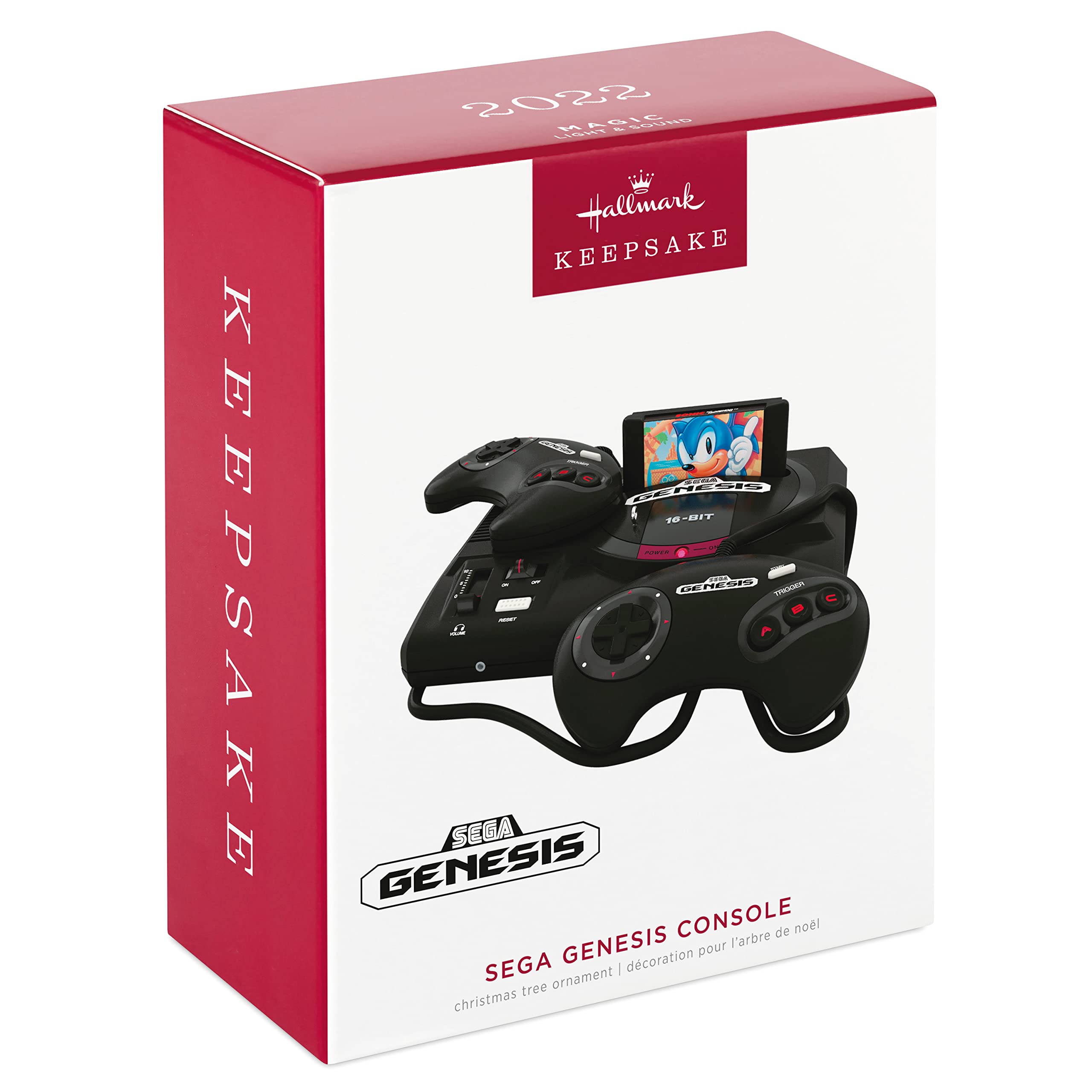 Sega Genesis Console Keepsake Christmas Ornament 2022