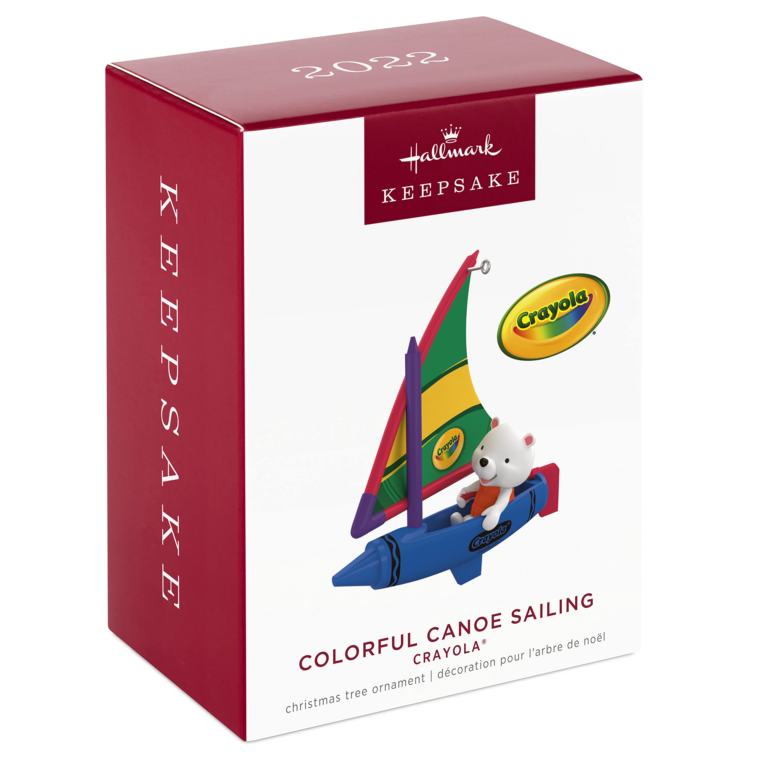 Crayola Colorful Canoe Sailing Hallmark Keepsake