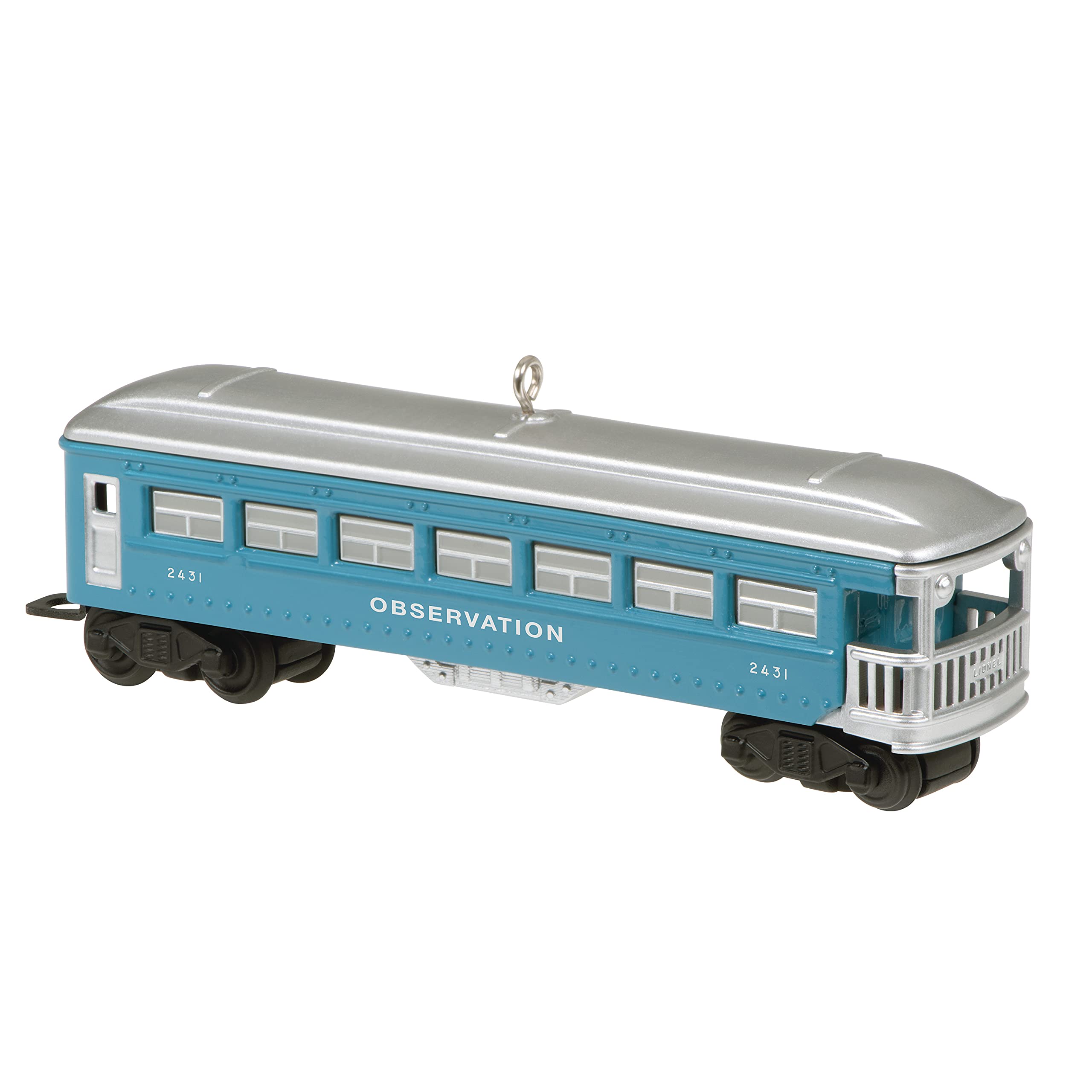 Lionel 2431 Observation Car Hallmark Keepsake Christmas Ornament 2021