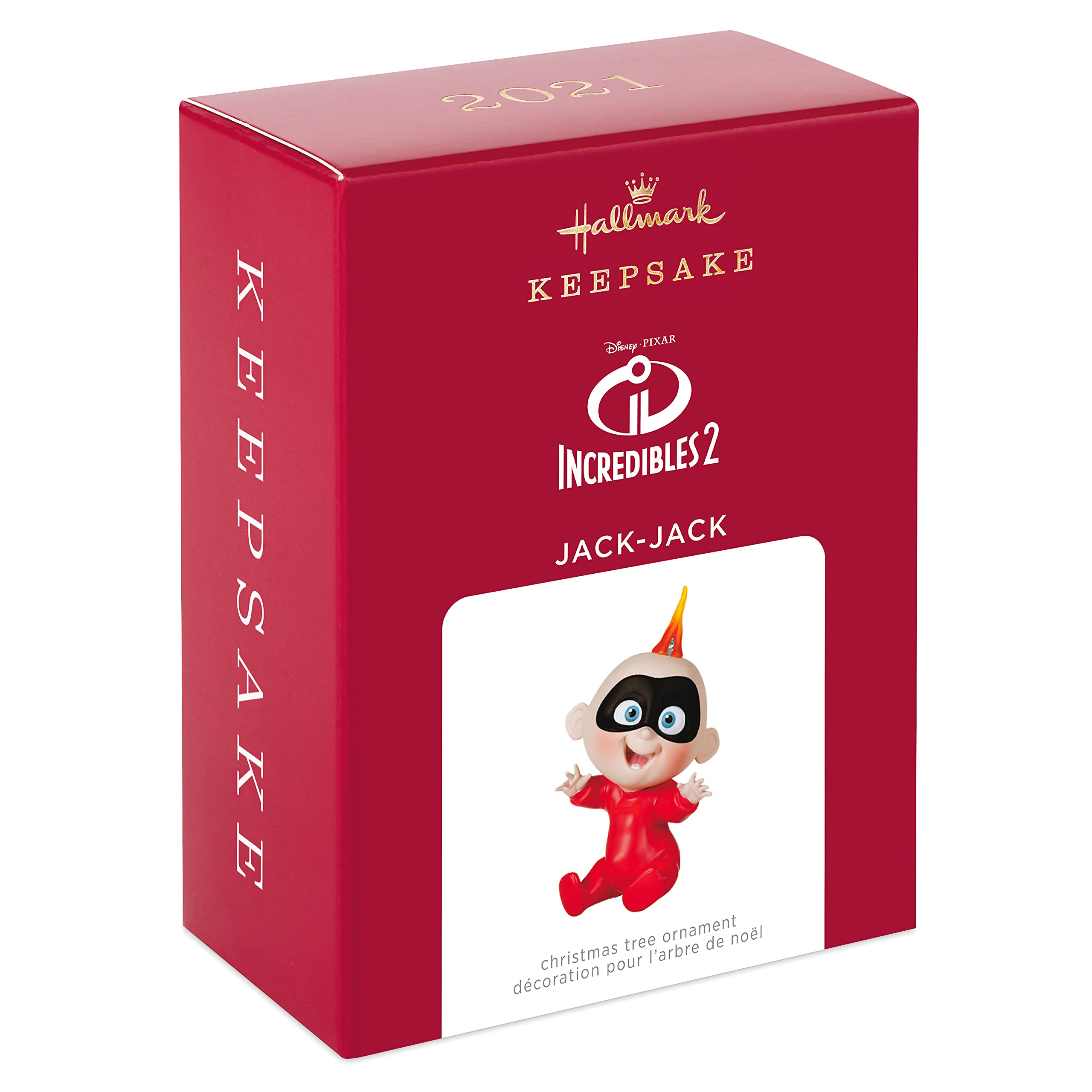 Hallmark Keepsake Christmas Ornament 2021, Disney/Pixar Incredibles 2 Jack-Jack