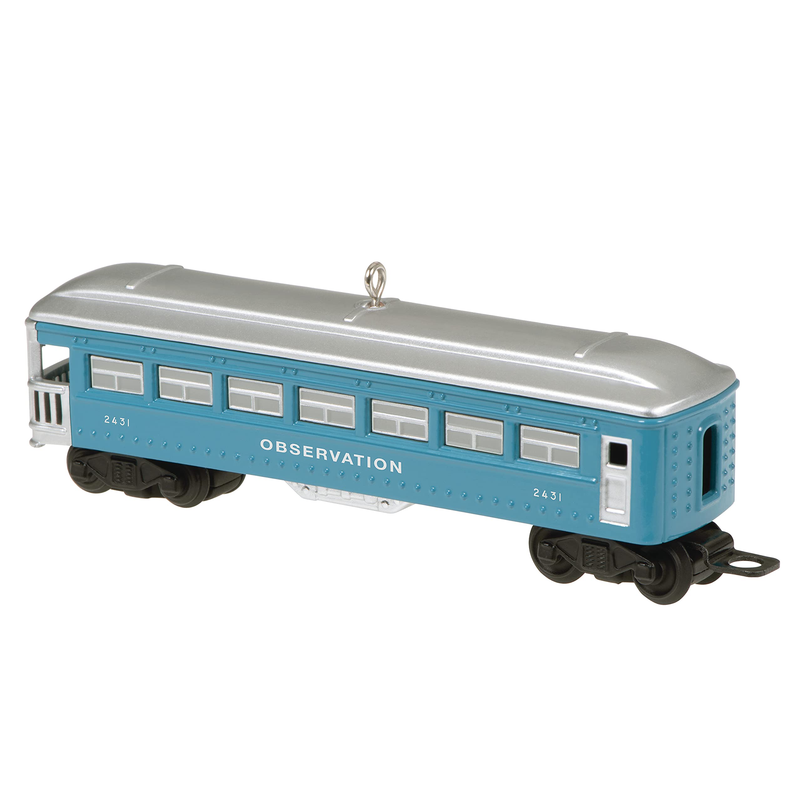 Lionel 2431 Observation Car Hallmark Keepsake Christmas Ornament 2021