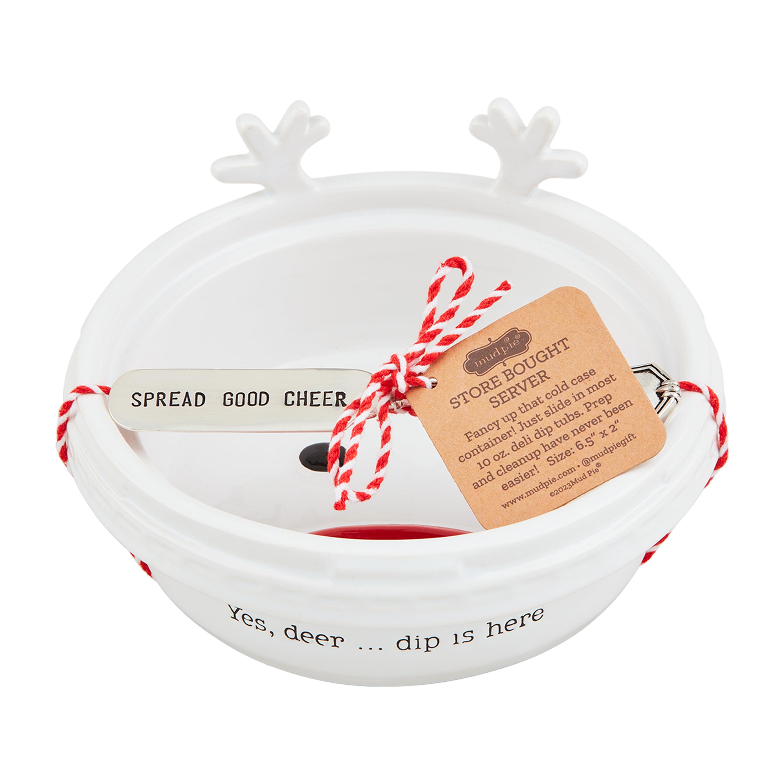 Mud Pie Deer Store Bought Container