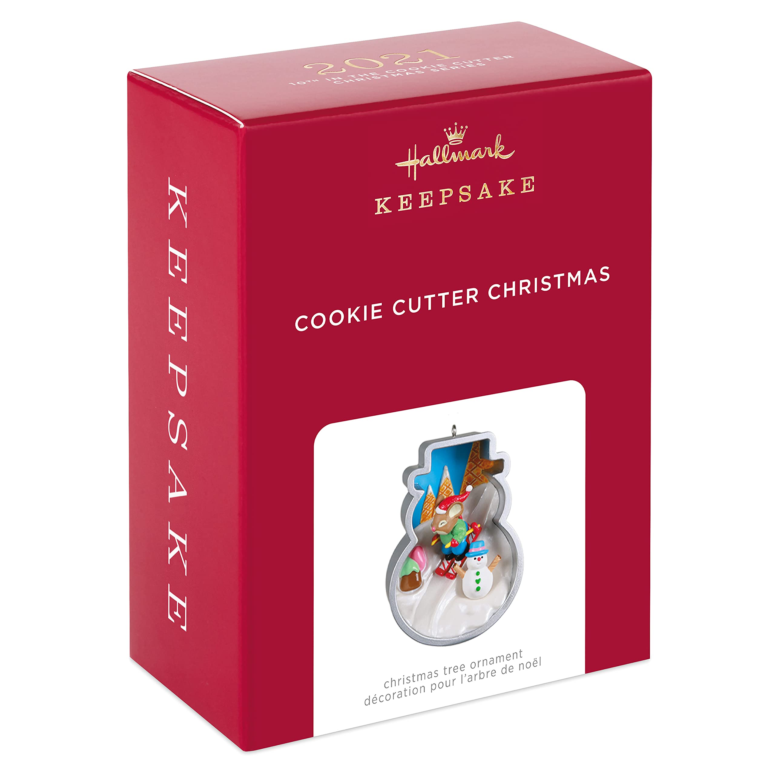 Hallmark Keepsake Christmas Ornament 2021, Cookie Cutter Christmas Mouse