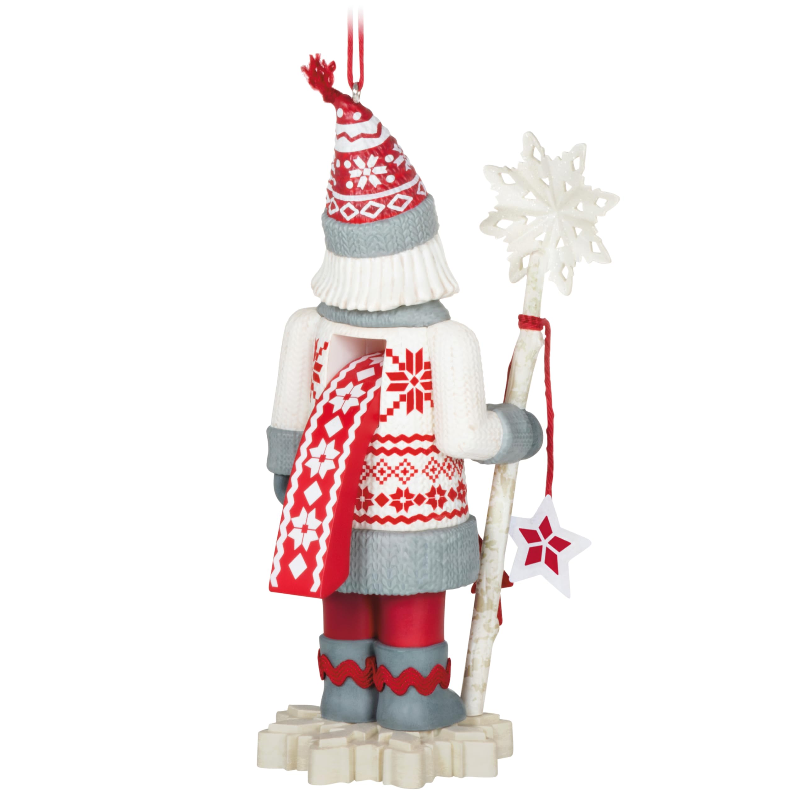Hallmark Keepsake Christmas Ornament 2023, Noble Nutcrackers Snowfall Prince, Gifts for Her