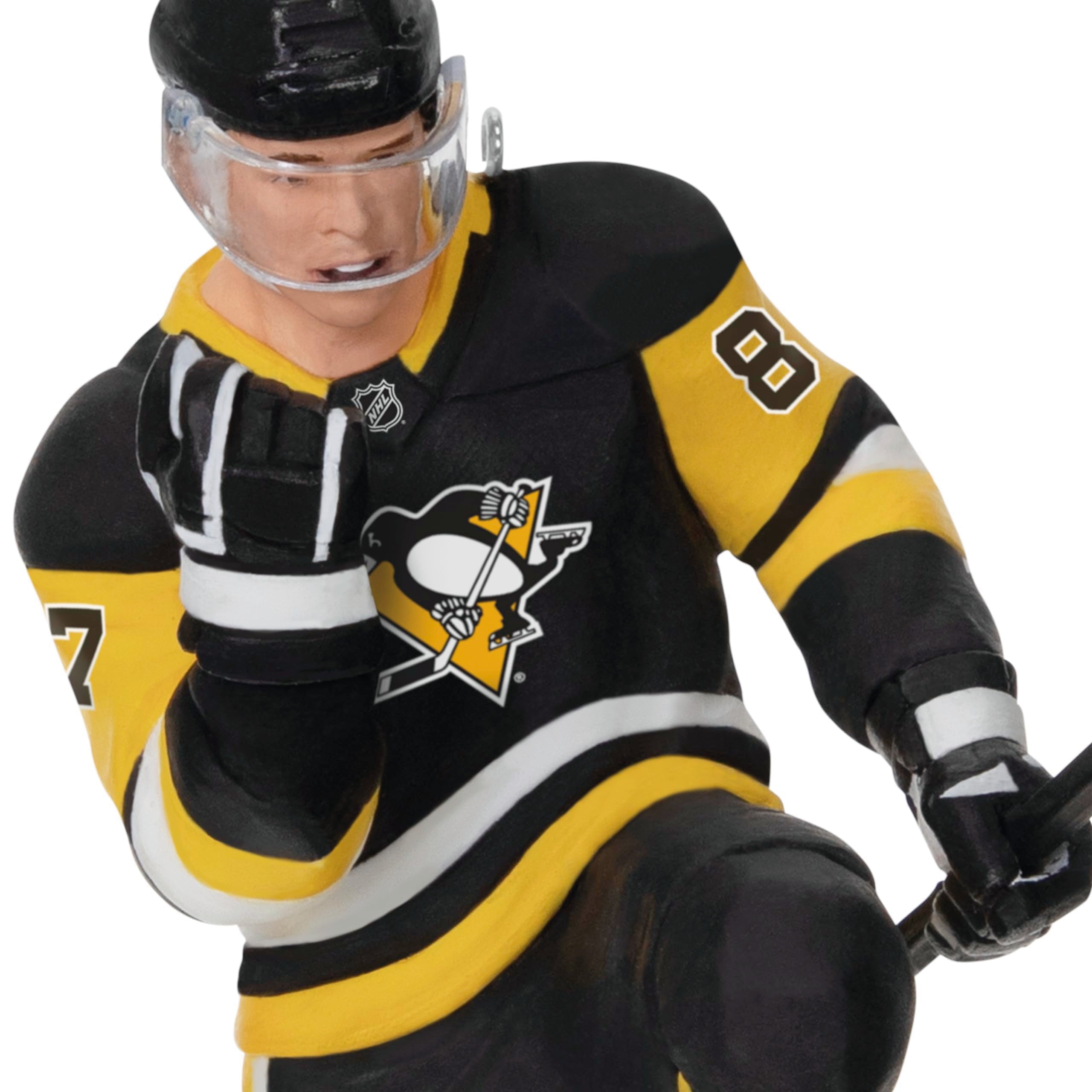 Hallmark Keepsake Christmas Ornament 2024, NHL Sidney Crosby Pittsburgh Penguins Hockey Ornament, Sports Gifts