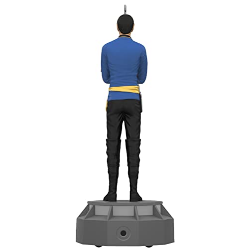 Hallmark Keepsake Christmas Ornament 2022, Star Trek Mirror, Mirror Collection First Officer Spock, Light and Sound