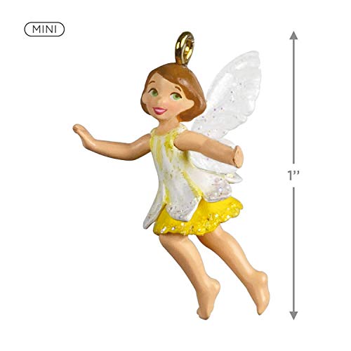 Hallmark Keepsake Christmas Ornament 2021, Mini Dainty Daffodil Fairy, 1"