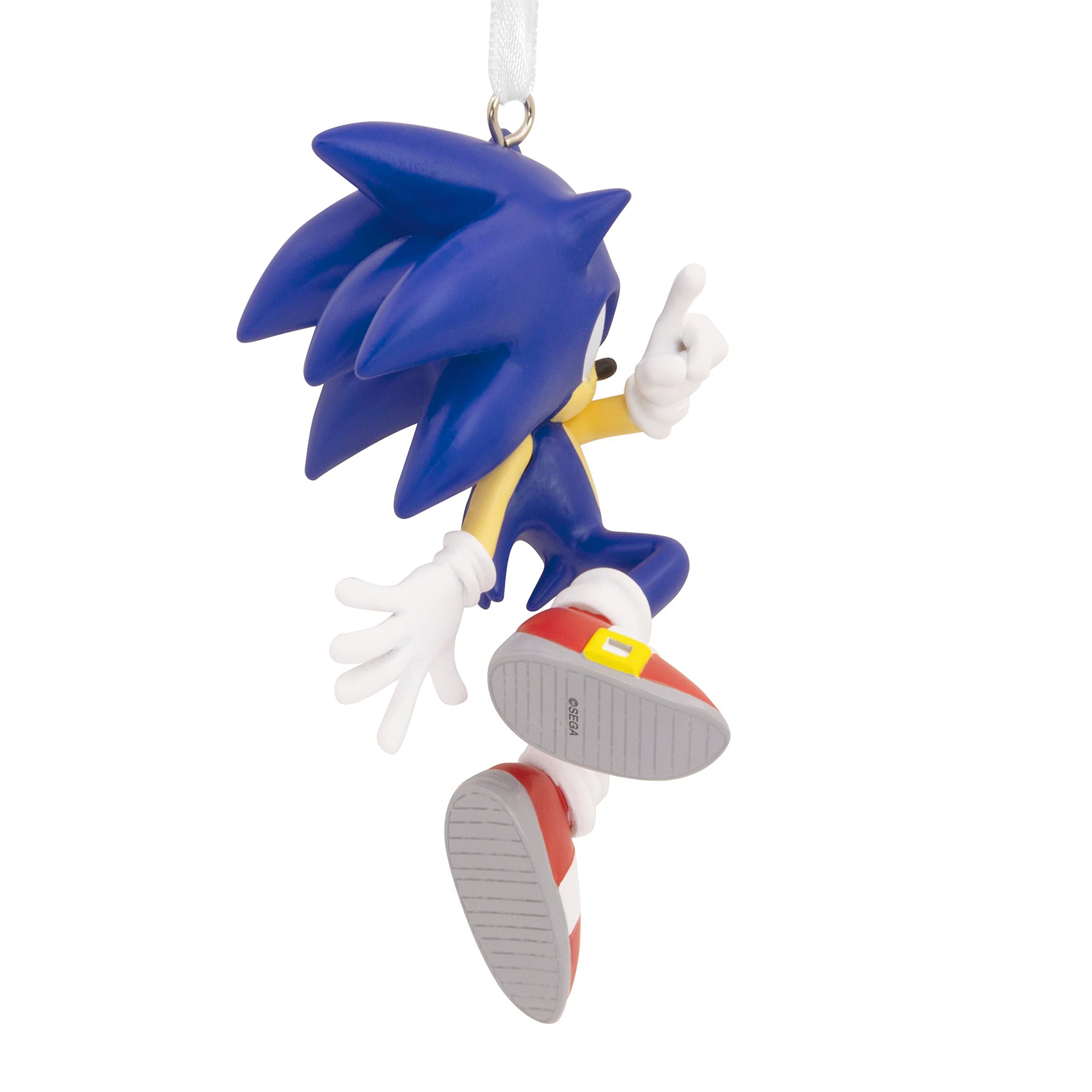 Hallmark "SONIC" The Hedgehog Action Pose Christmas Ornament