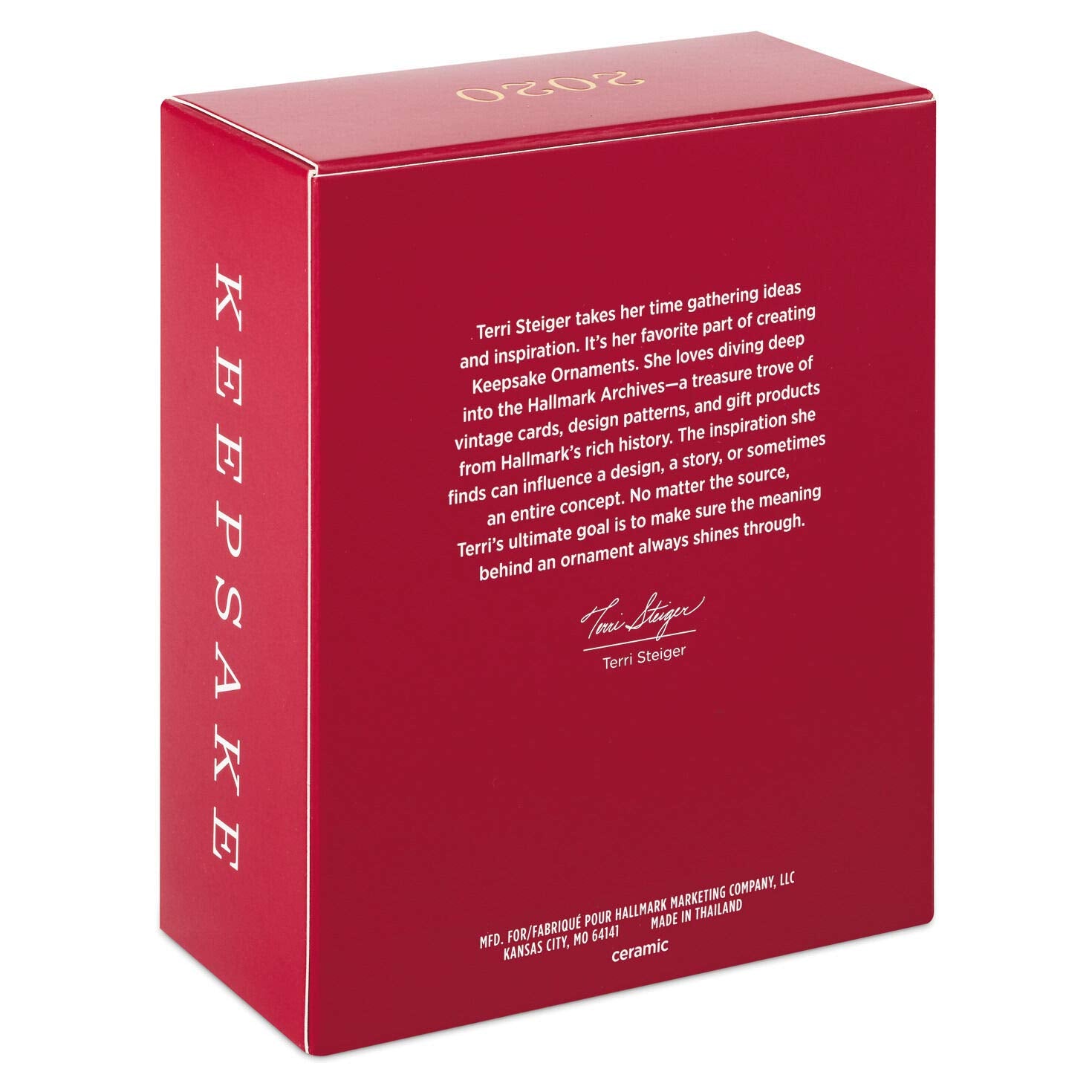 Hallmark Keepsake Christmas Ornament 2020, Close-Knit Family Heart, Porcelain