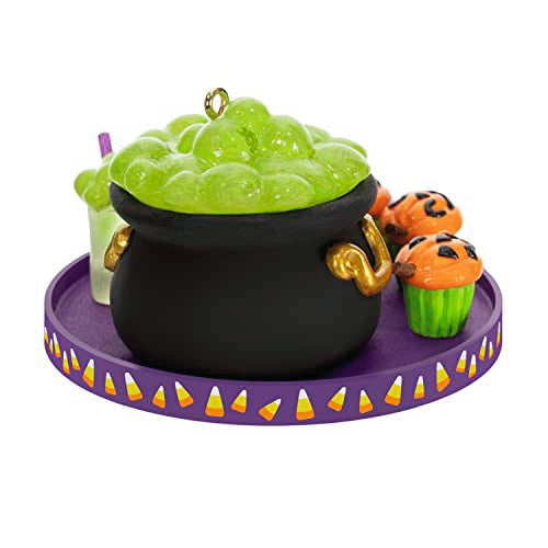 Hallmark Keepsake Halloween Ornament 2023, Season's Treatings Halloween Party 2023