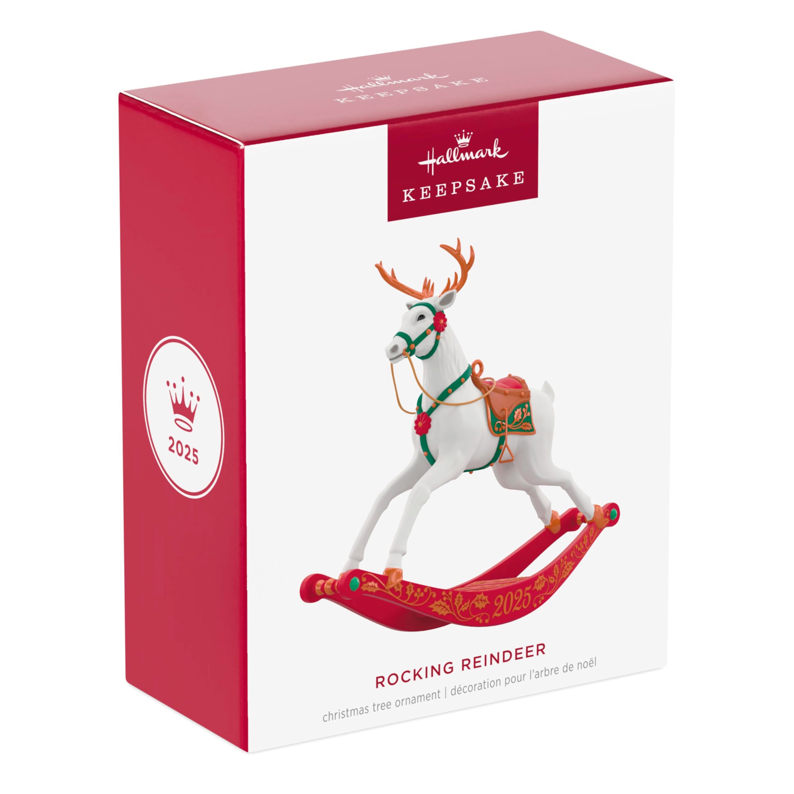 Rocking Reindeer 2025 Hallmark Keepsake Christmas Ornament