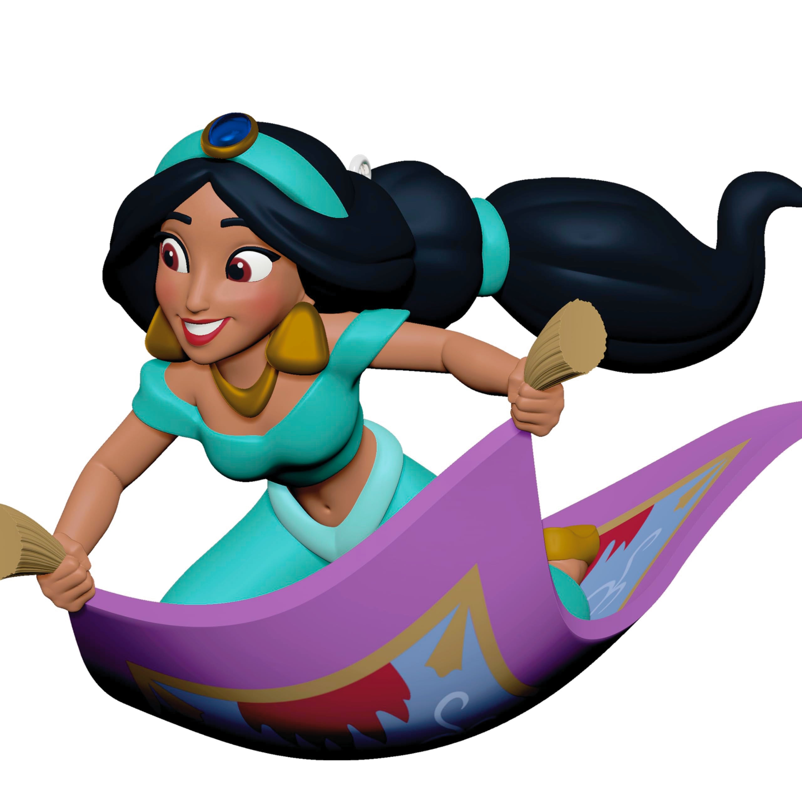 Jasmine's Magic Carpet Ride, Disney Aladdin, 2025 Hallmark Keepsake Christmas Ornament