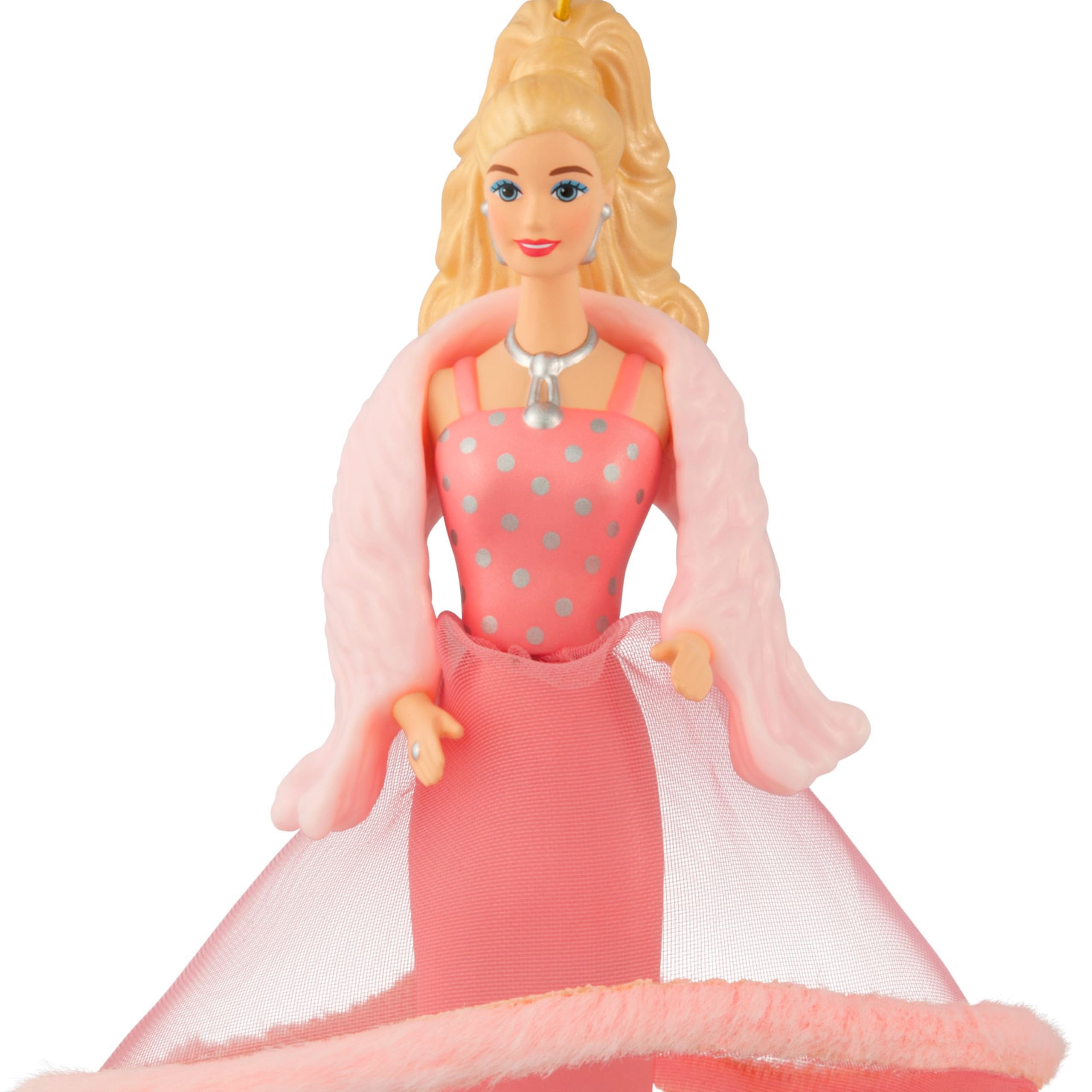 Pink & Pretty Barbie 2025 Hallmark Keepsake Christmas Barbie Ornament