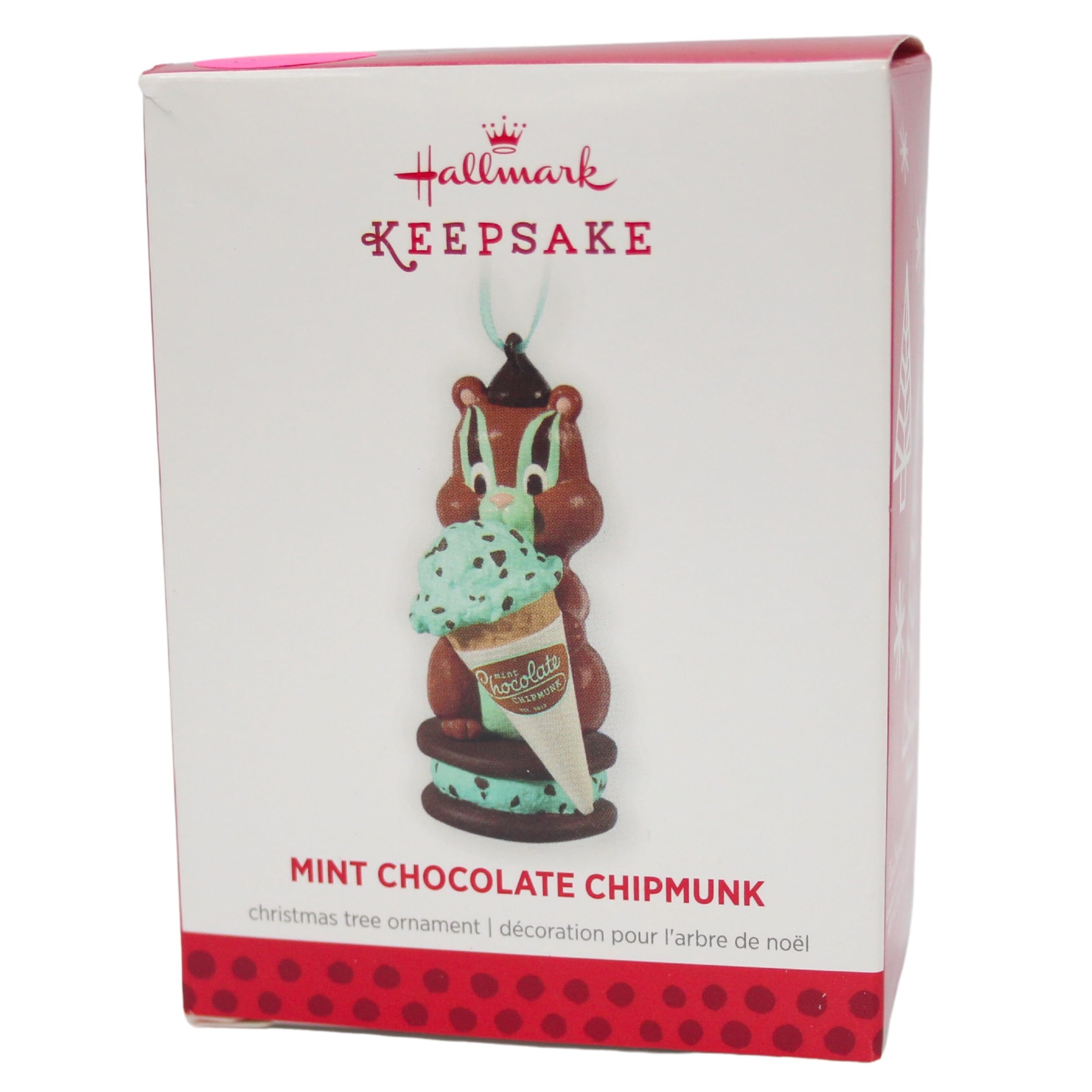 Hallmark Keepsake Ornament Mint Chocolate Chipmunk 2013