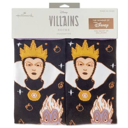 "Evil Queen" Snow White Disney Villains Socks
