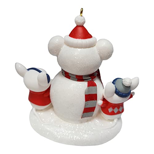 Hallmark 2022 Merry Mice Building a Snowman Special Edition Ornament