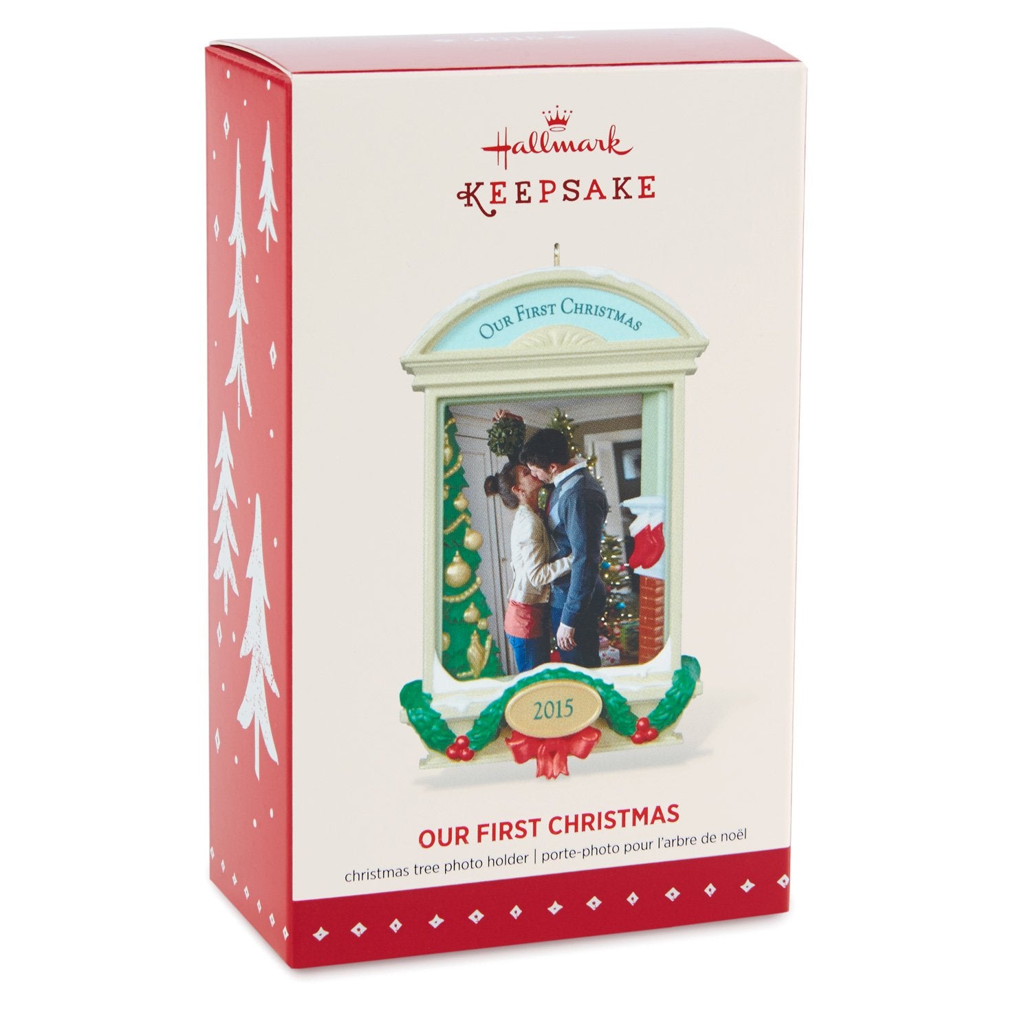 Hallmark Keepsake Ornament Our First Christmas Together Photo Frame Holder