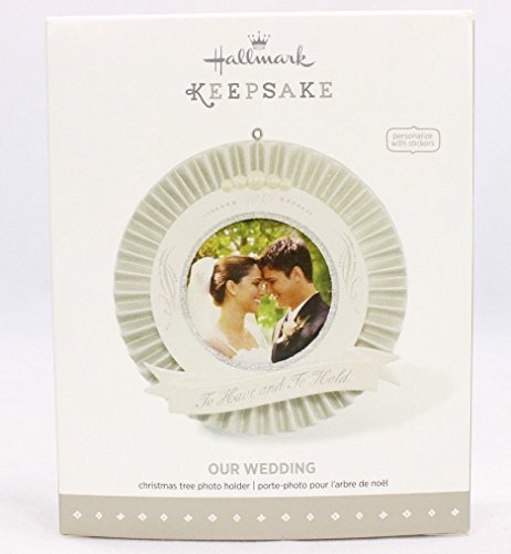 Hallmark Keepsake Ornament Our Wedding Photo Holder