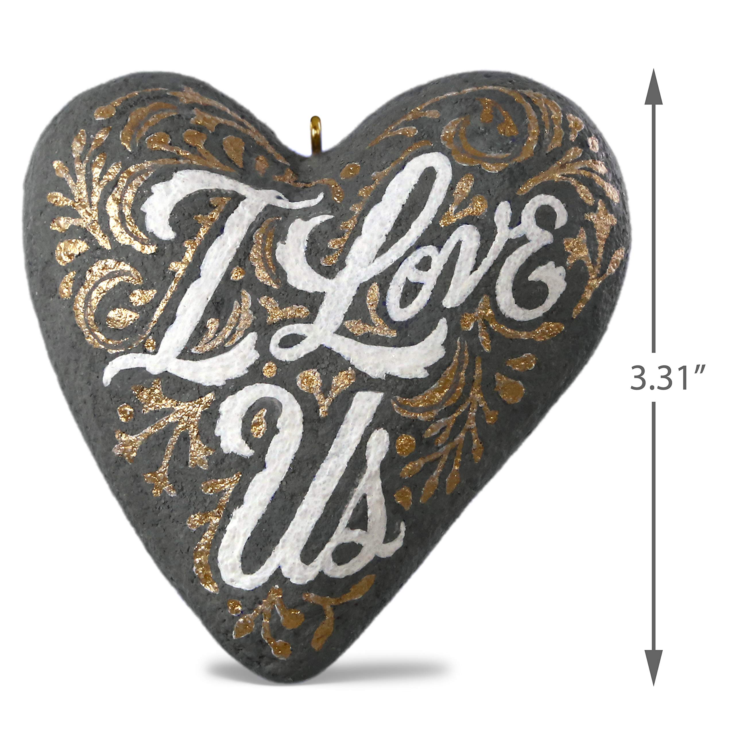 Hallmark Keepsake Christmas Ornament 2019 I I Love Us Heart