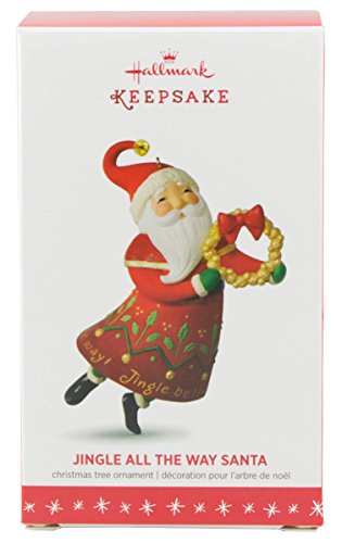 Hallmark Keepsake Ornament Jingle All The Way Santa 2016