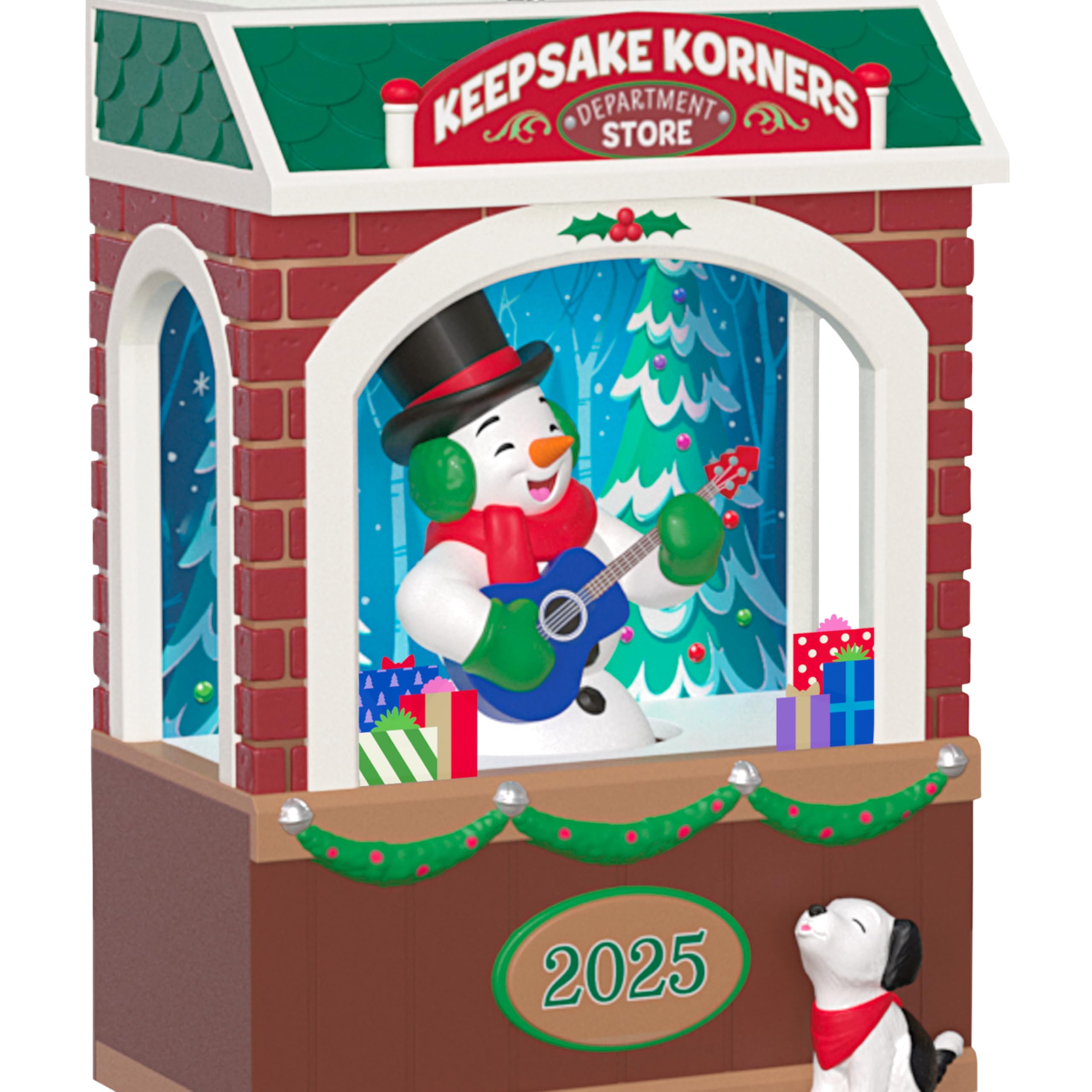 Rockin' Window Shopping 2025 Hallmark Keepsake Christmas Ornament