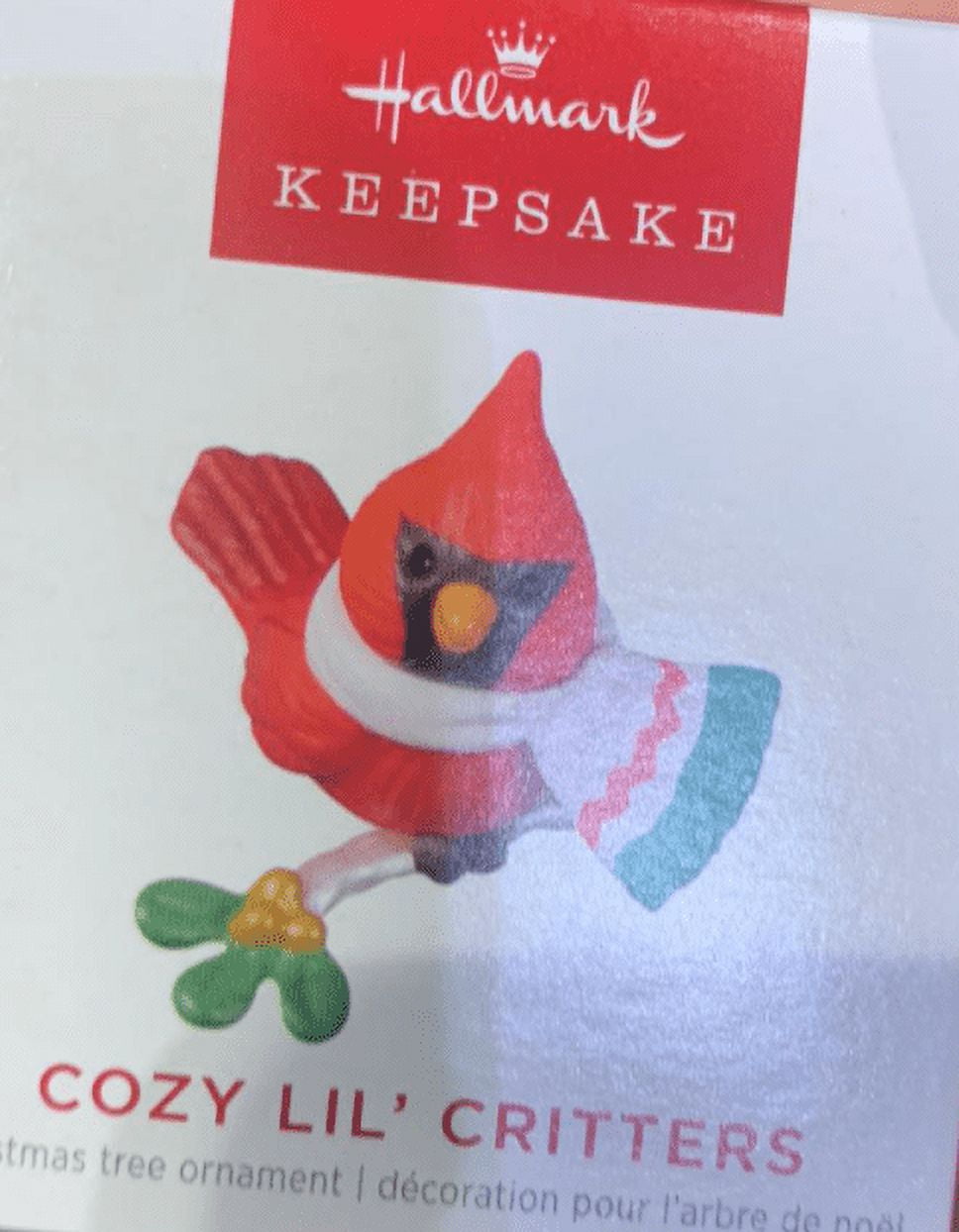 Hallmark Keepsake 0.94" Miniature Christmas Ornament 2022, Cozy Lil' Critters, Mini