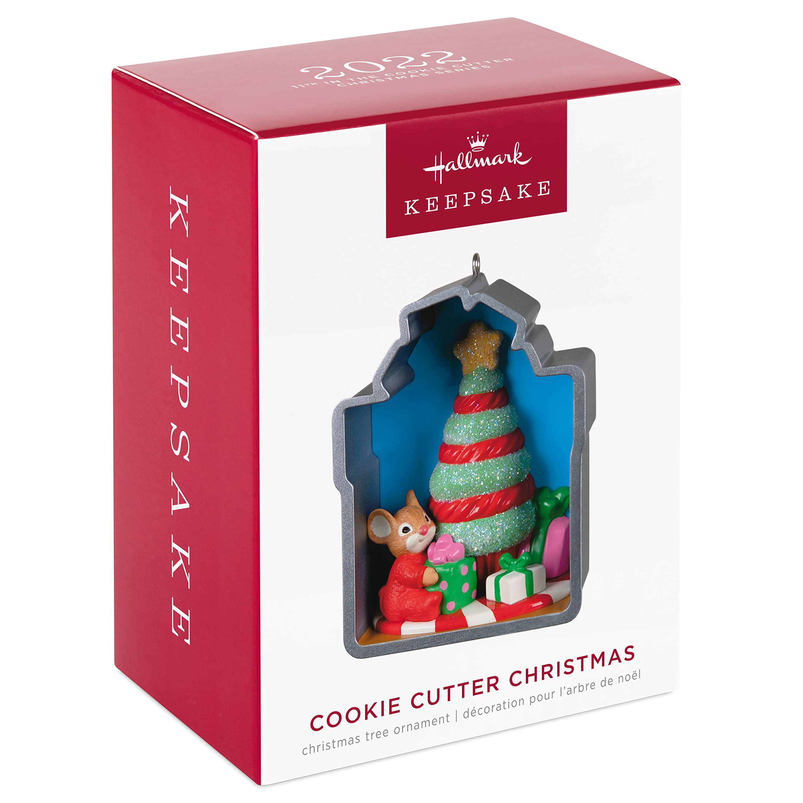 Hallmark Keepsake Christmas Ornament 2022, Present Cookie Cutter