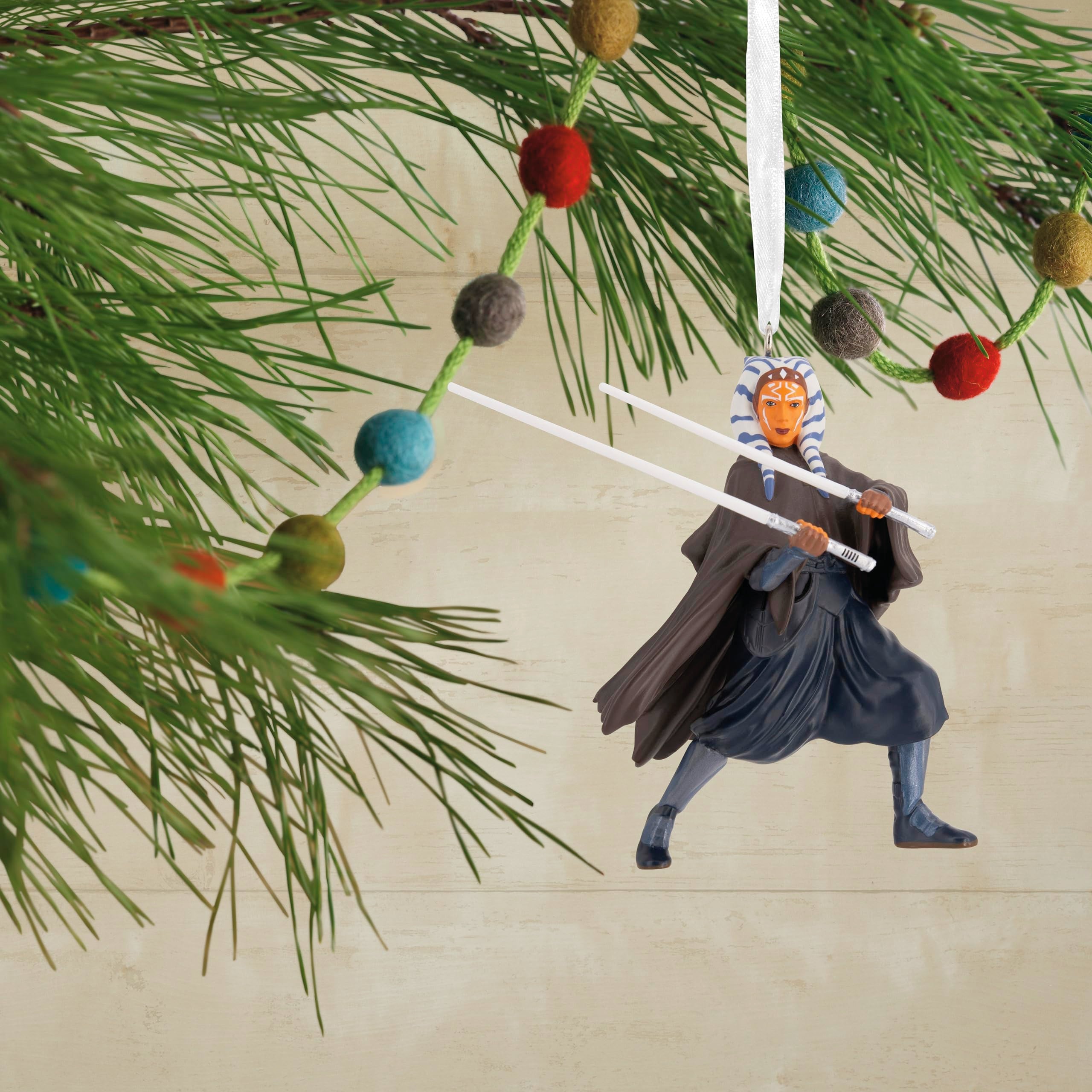 Hallmark Star Wars: Ahsoka Ahsoka Tano Christmas Ornament, May The 4th