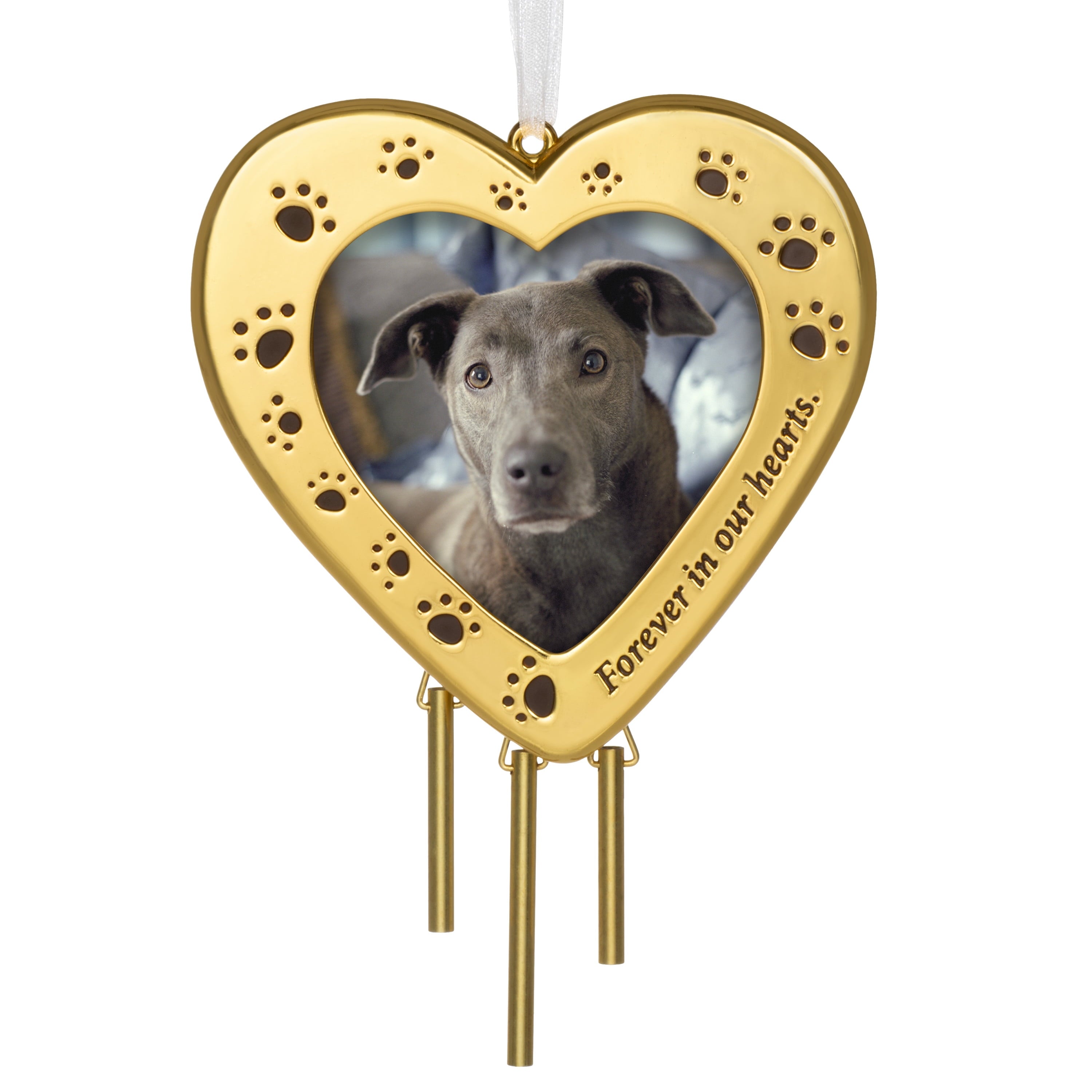 Hallmark Keepsake Ornament (Forever Friend Metal Photo Frame Pet Memorial)