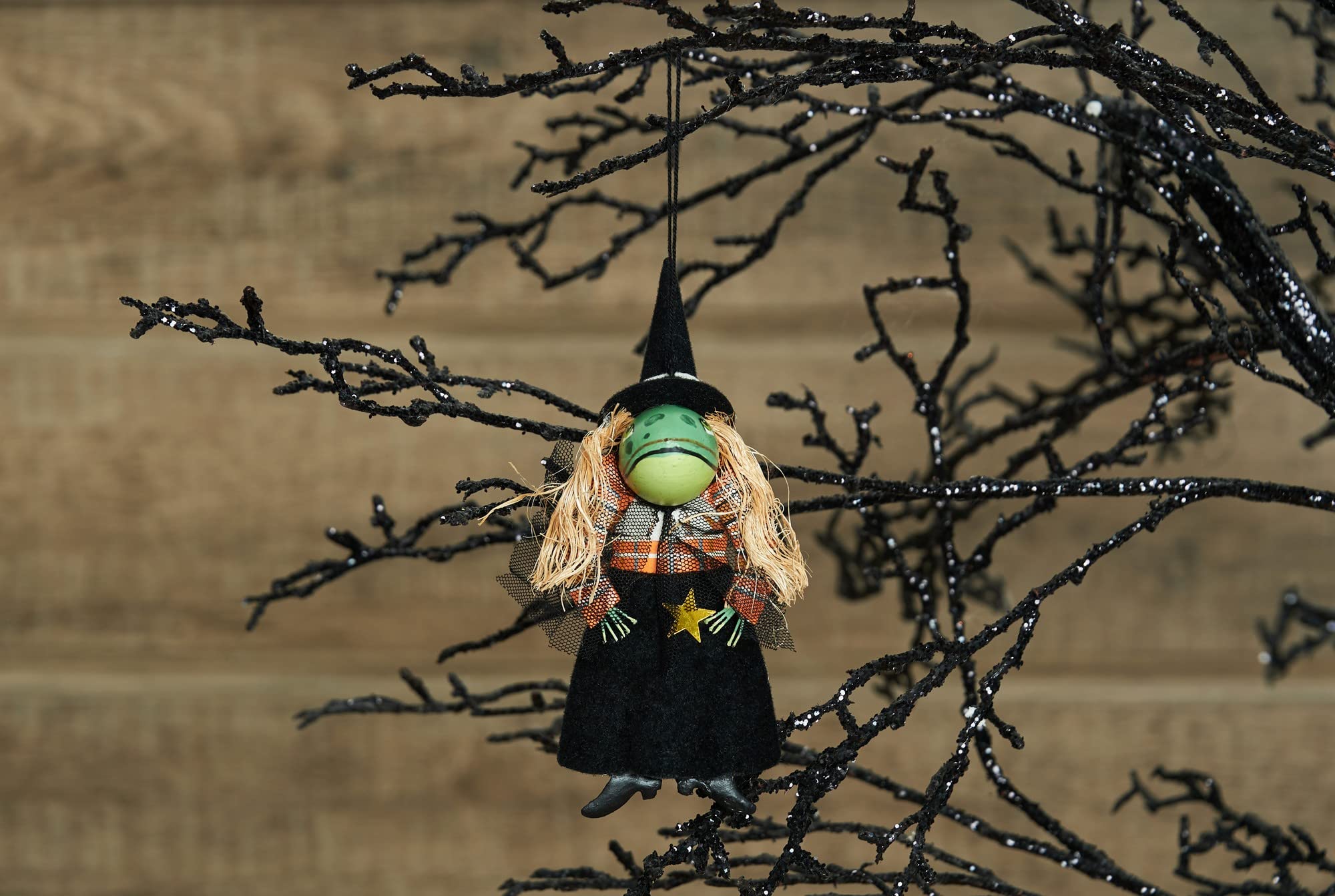 Gallerie II Winifred Toad Witch Tin Gathered Traditions Joe Spencer Decor Decoration Halloween Ornament