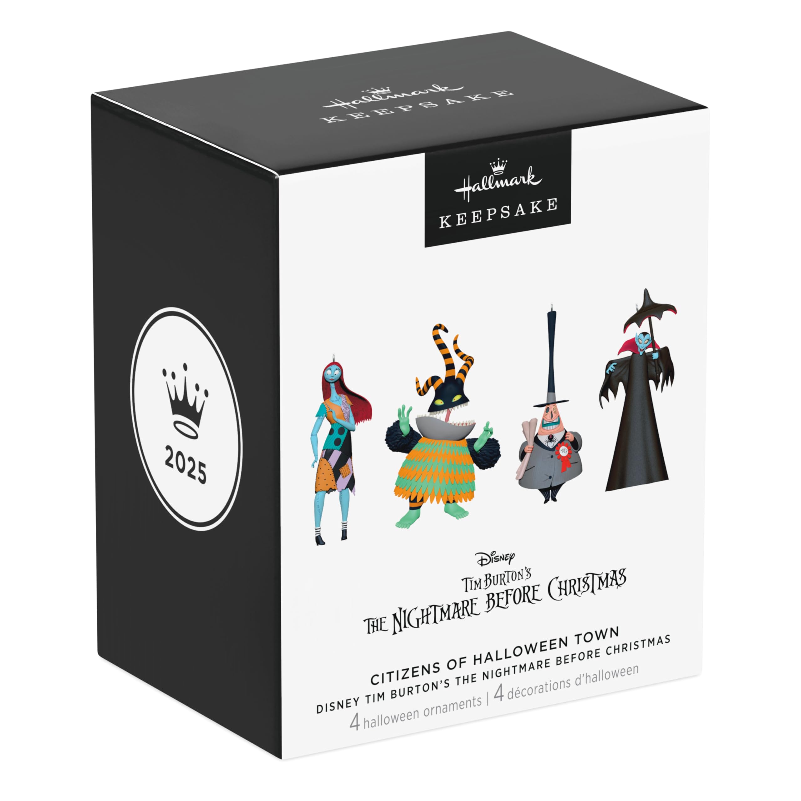Citizens of Halloween Town, Disney Tim Burton's The Nightmare Before Christmas, 2025 Hallmark Keepsake Christmas Ornament