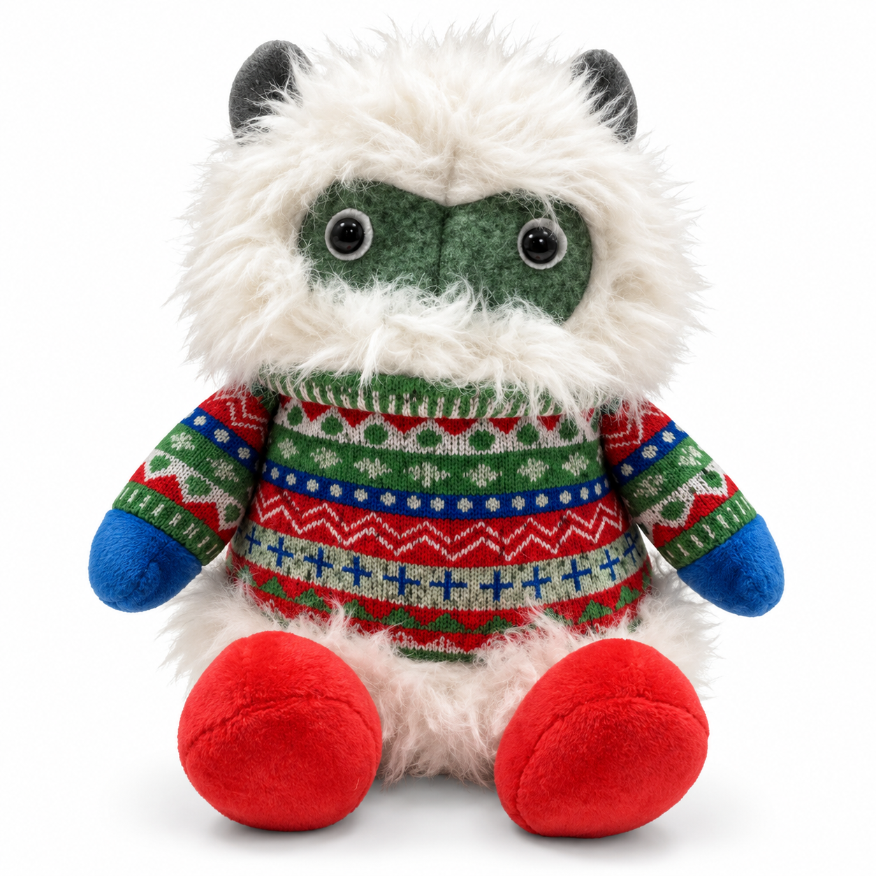 Hallmark Betty the Yeti Plush with Ugly Christmas Sweater