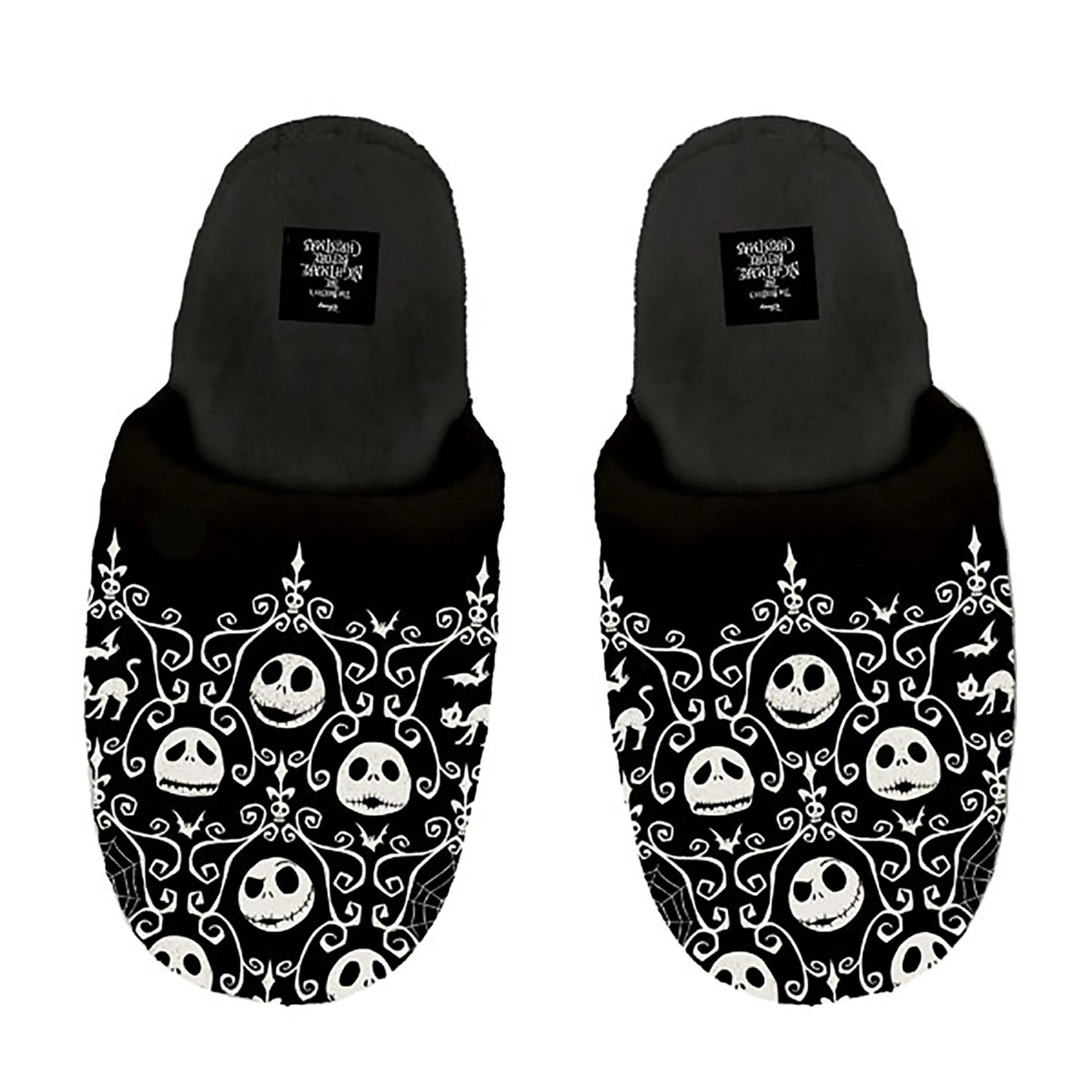 Hallmark Disney Tim Burton's The Nightmare Before Christmas Slippers With Sound, Small/Medium